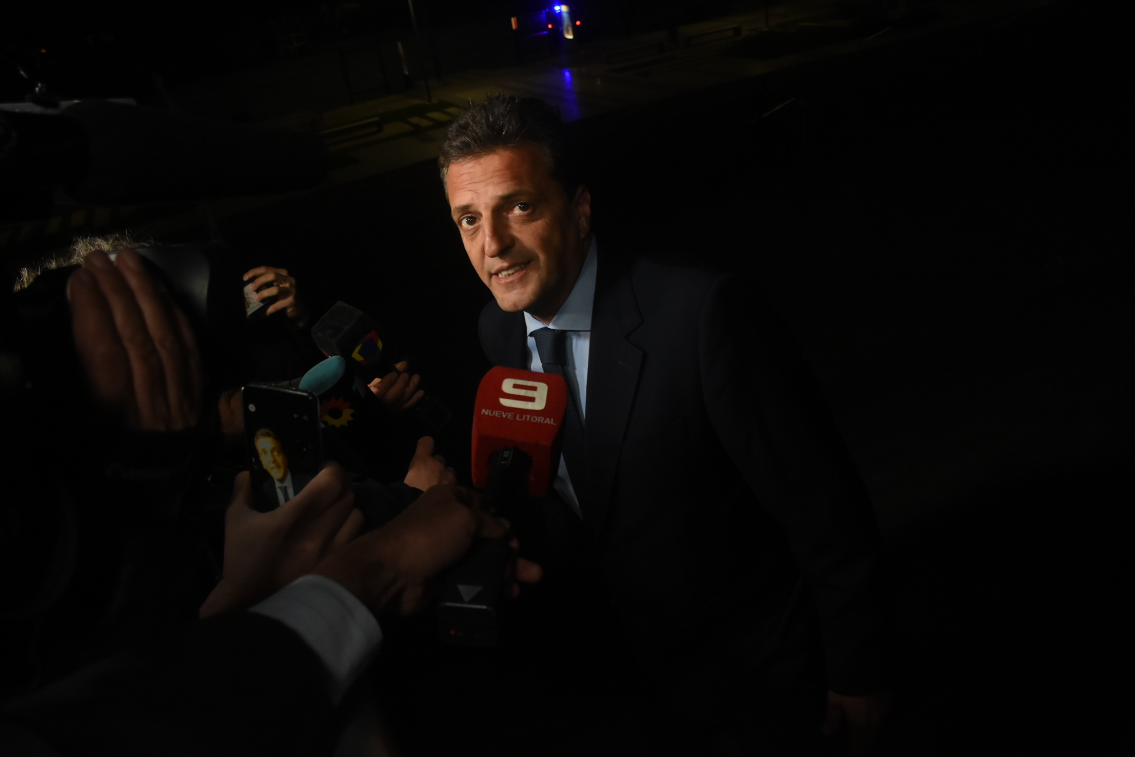 Sergio Massa, primer candidato a diputado nacional del Frente de Todos en la provincia de Buenos Aires