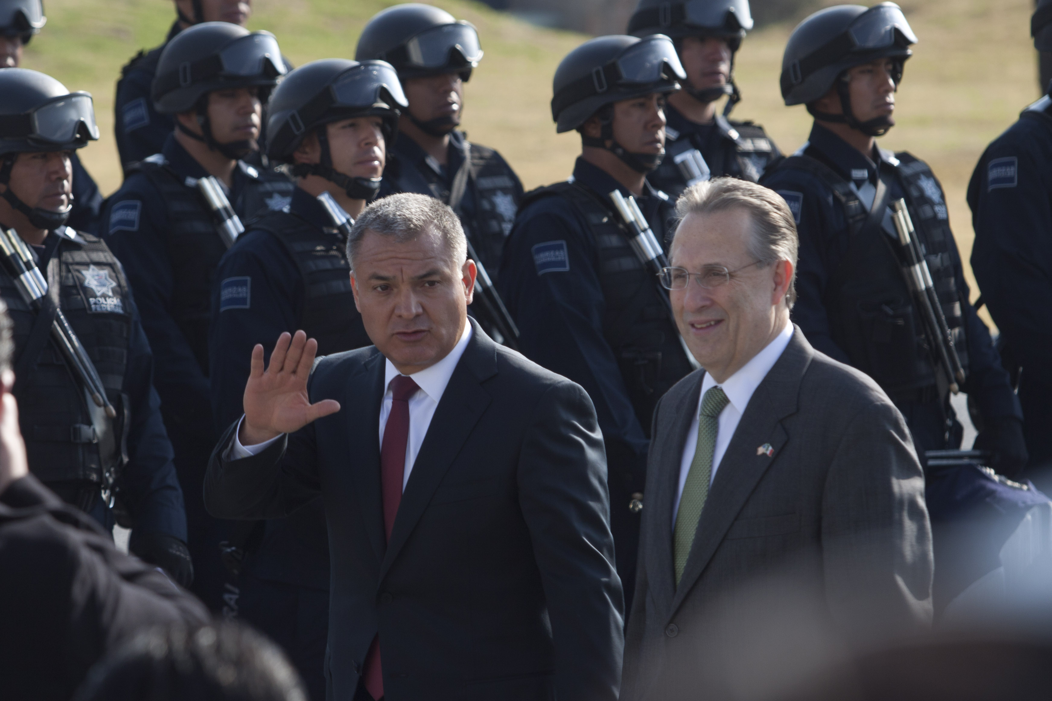 El ex secretario de Seguridad Pública fue arrestado en la localidad de Grapevine, en Dallas, Texas (Foto: MOISÉS PABLO/CUARTOSCURO)