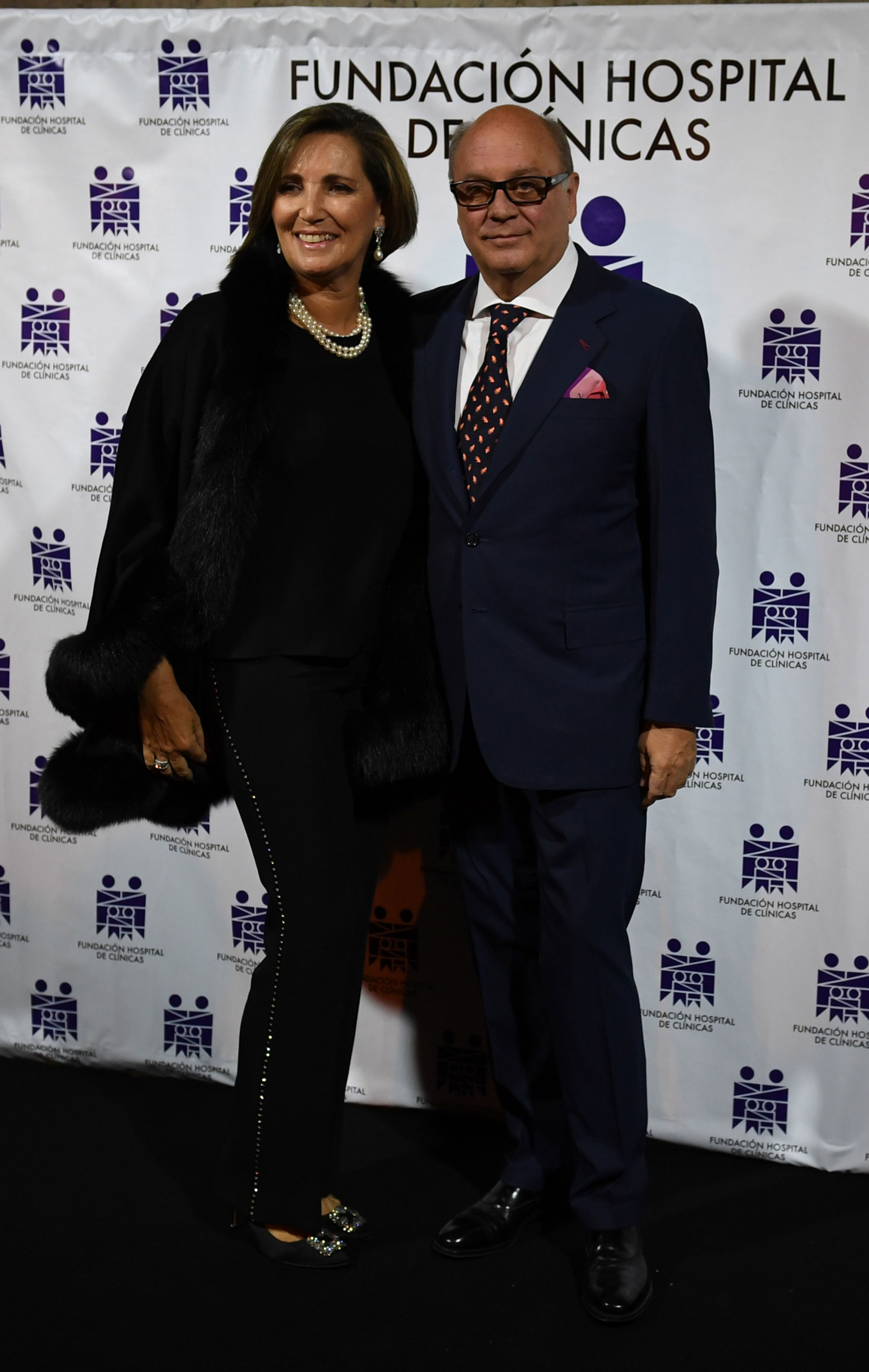 El empresario Martín Cabrales (vocal de la Fundación), y su pareja Dora Sánchez
