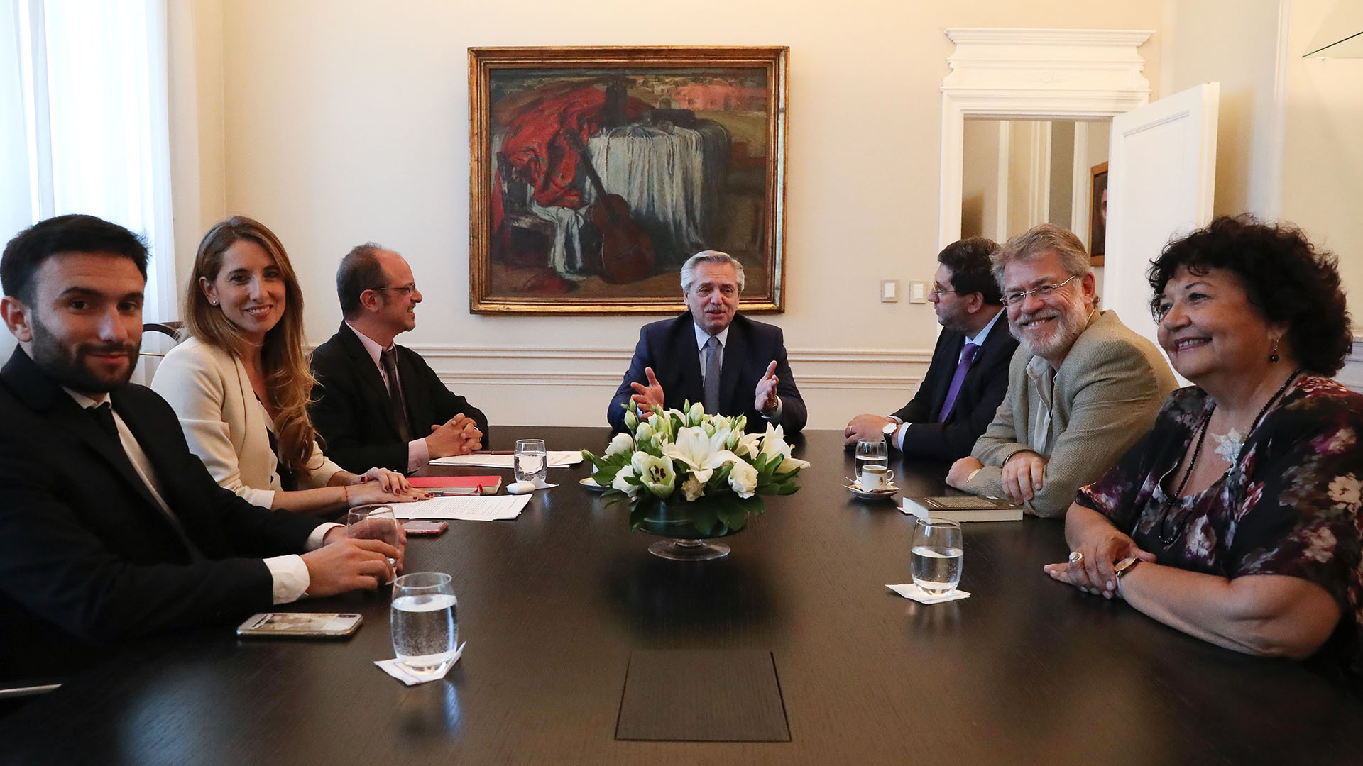 El presidente Alberto Fernández se reunió con el Consejo de Asesores