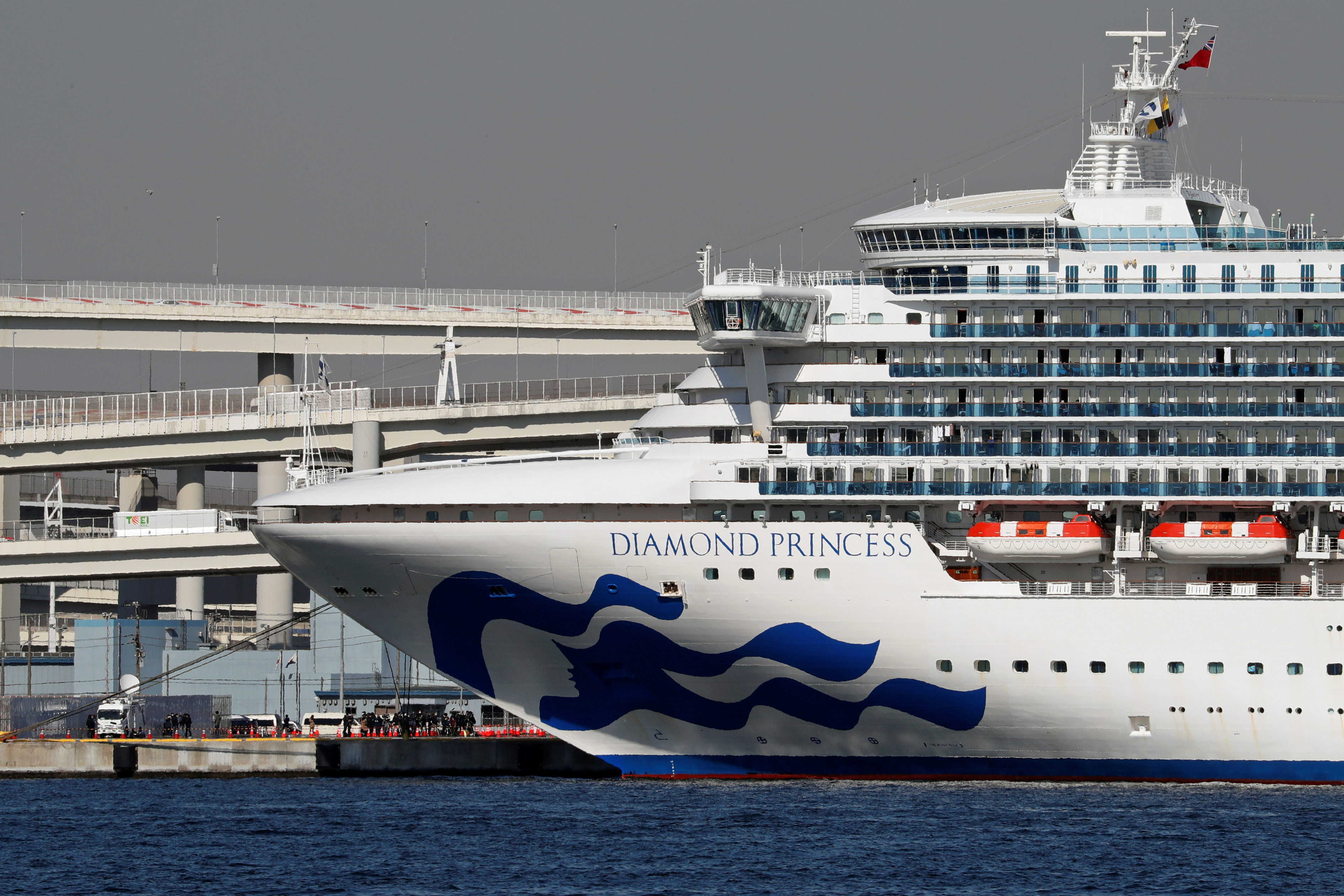 El argentino subió al Diamond Princess durante la segunda quincena de enero (REUTERS Kim Kyung-Hoon)