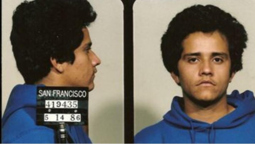 "El Mencho", jefe del cártel multimillonario comenzó su carrera como un fracaso en el tráfico de drogas. Esta foto de reserva de 1986 de una cárcel de San Francisco muestra uno de sus arrestos, antes de su deportación a México (Foto: DEA)