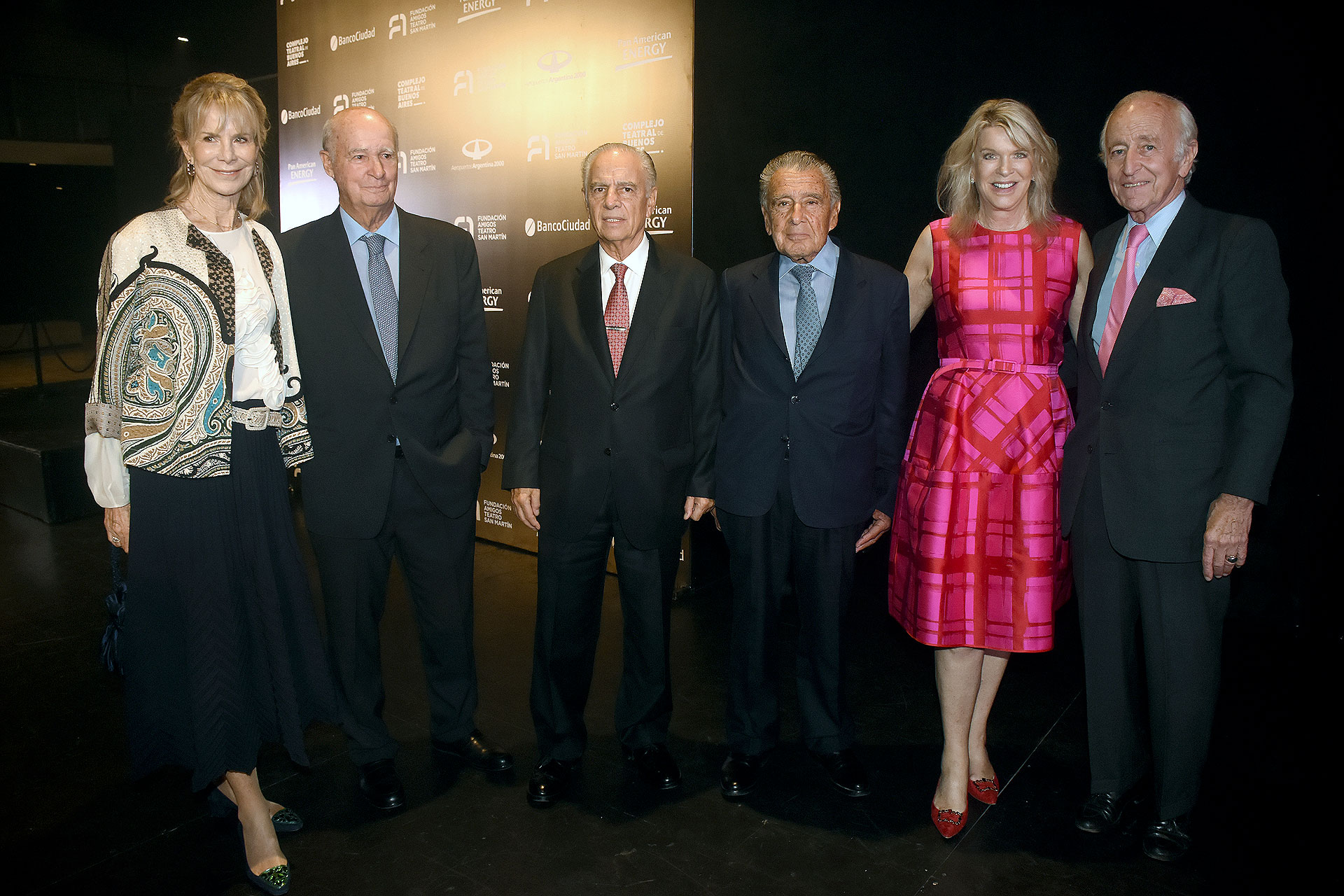 Pompi Chopitea, Carlos Fontán Balestra, Alejandro Bulgheroni, Eduardo Eurnekian, Eva Thesleff de Soldati y Santiago Soldati