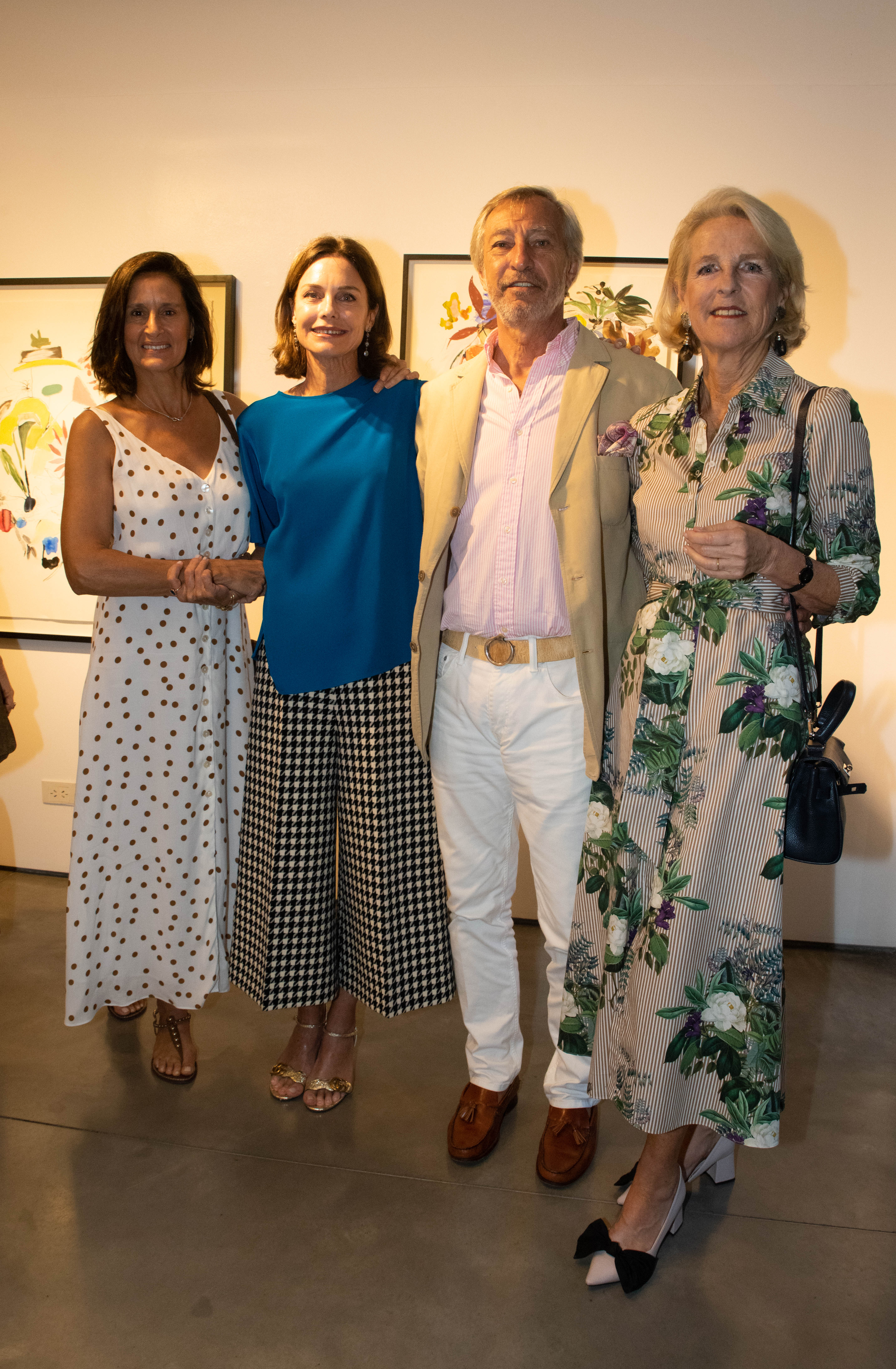 Gabriela Flores Pirán, Flavia Martini, German Neuss y Lauraine de Ganay