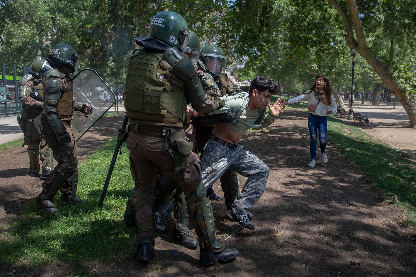 Las protestas han redundado en una represión feroz por parte de las fuerzas de seguridad