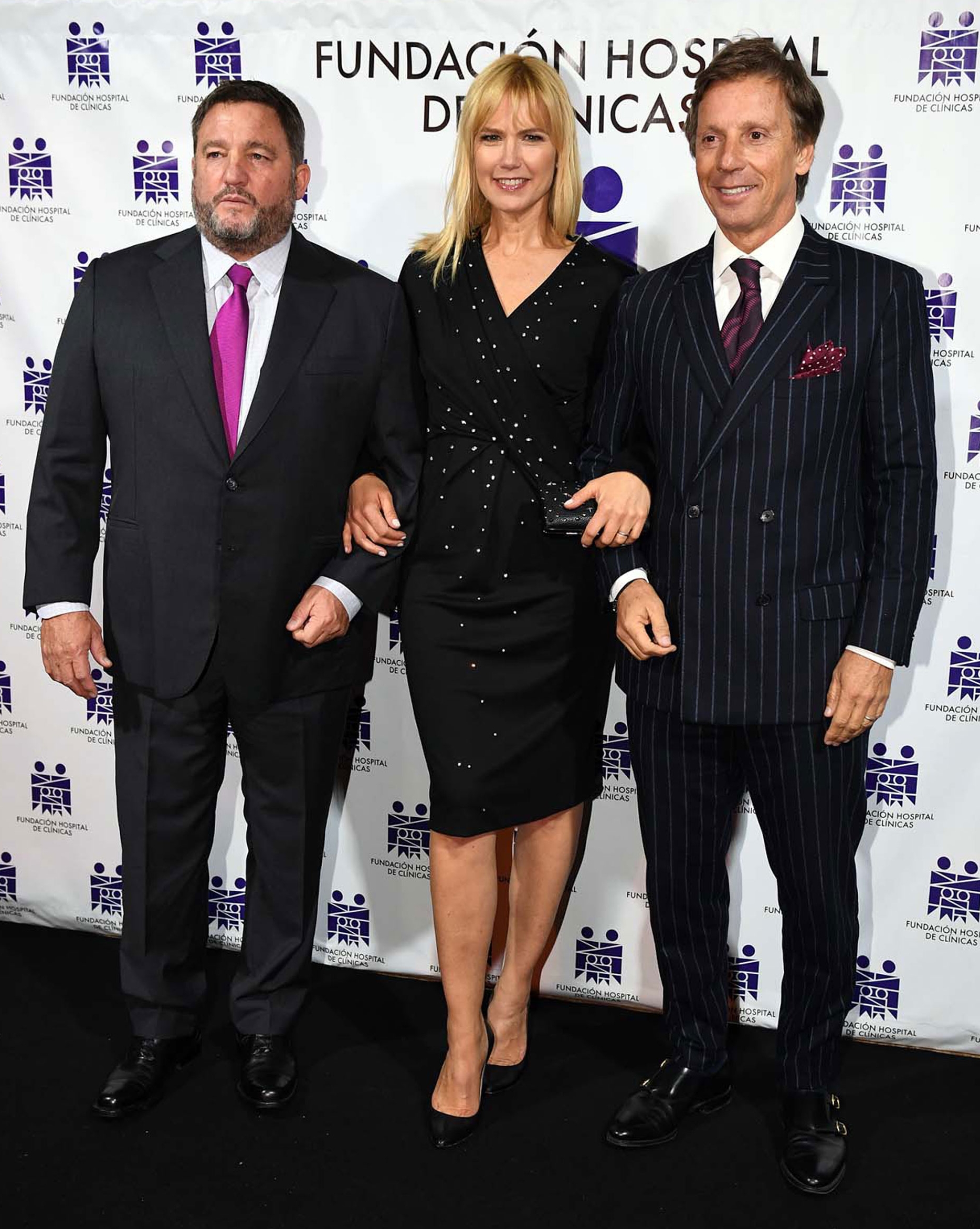 Alejandro Macfarlane, Valeria Mazza y Alejandro Gravier