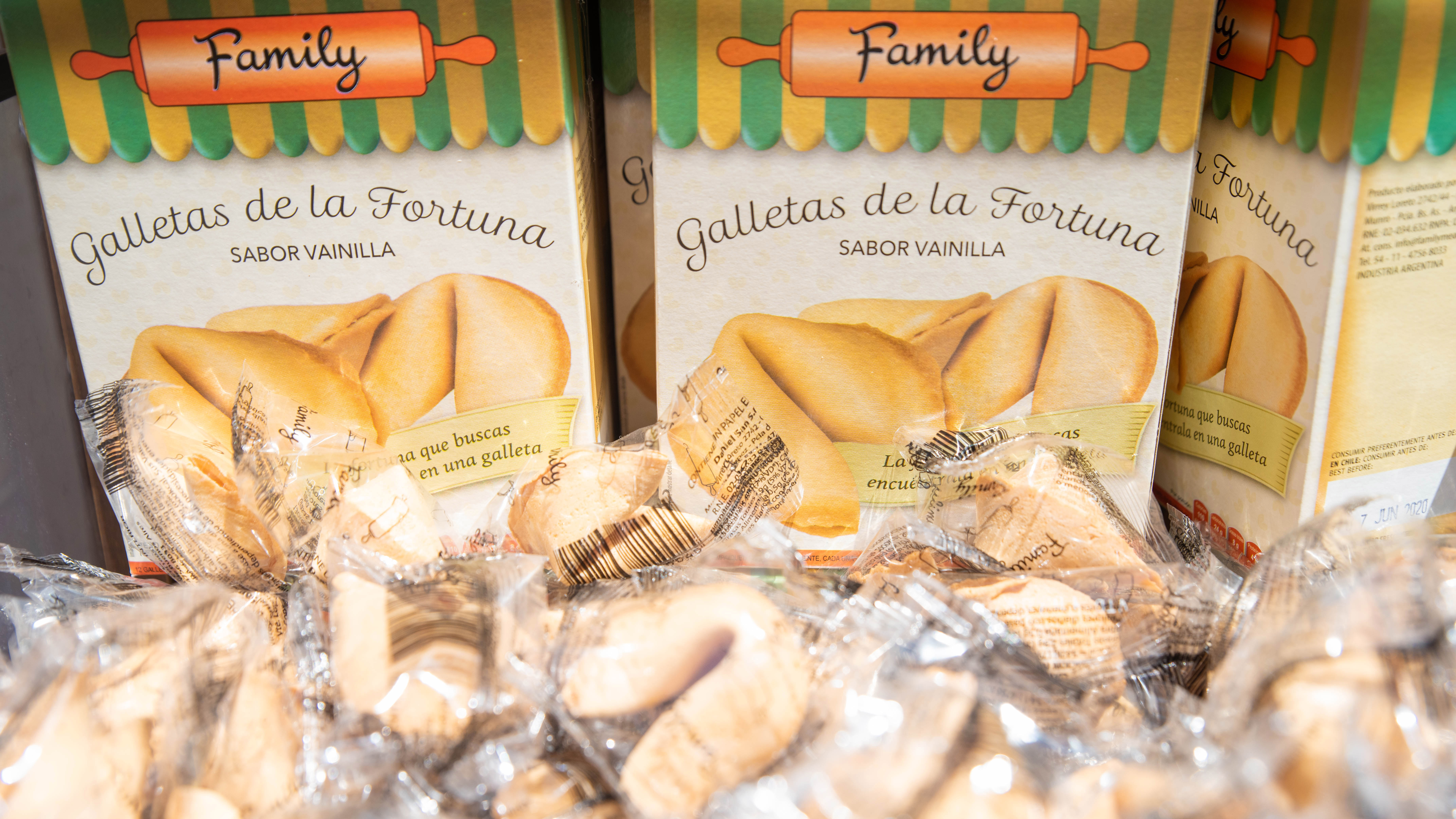 Las galletas de la fortuna, un clásico de la cultura china.