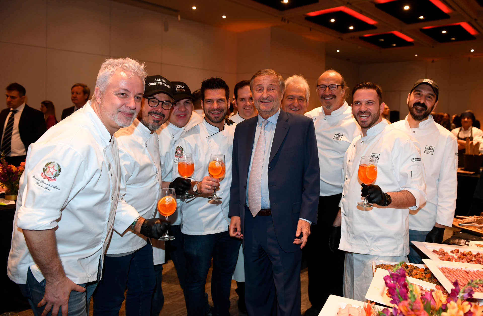 Cristiano Rattazzi junto a Mauro Crivellin de