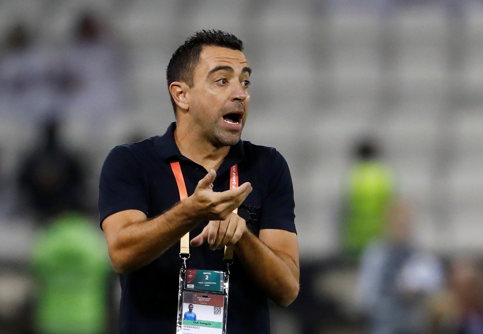 Xavi Hernández habló sobre su frustrada llegada al FC Barcelona y elogió a Quique Setién (REUTERS)