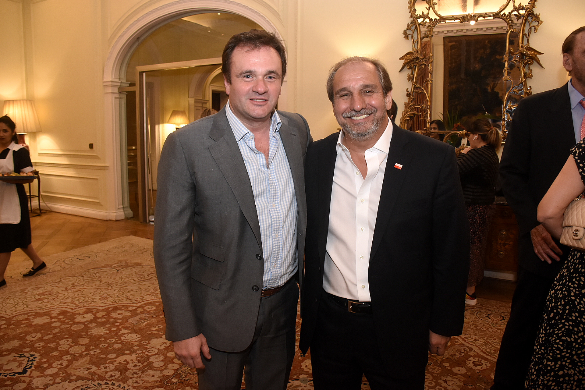 Juan Pablo Maglier y Nicolás Caputo