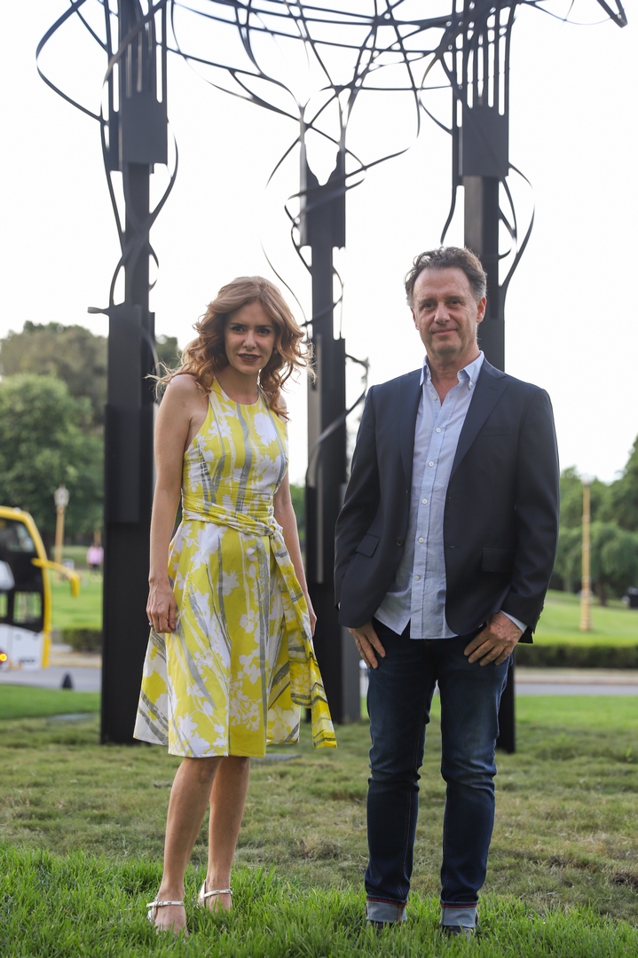 Karina El Azem y Pablo Reinoso