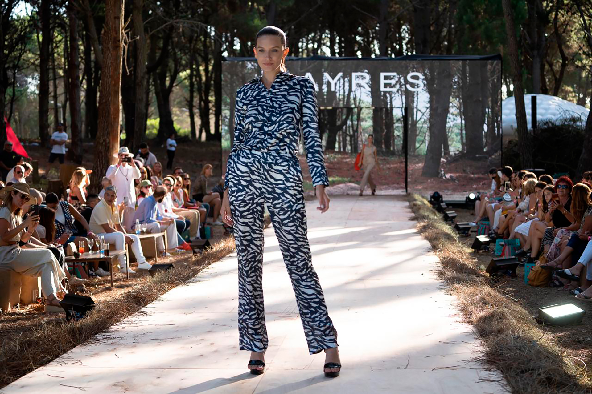 Ayres estuvo presente en la Costa Fashion Experience