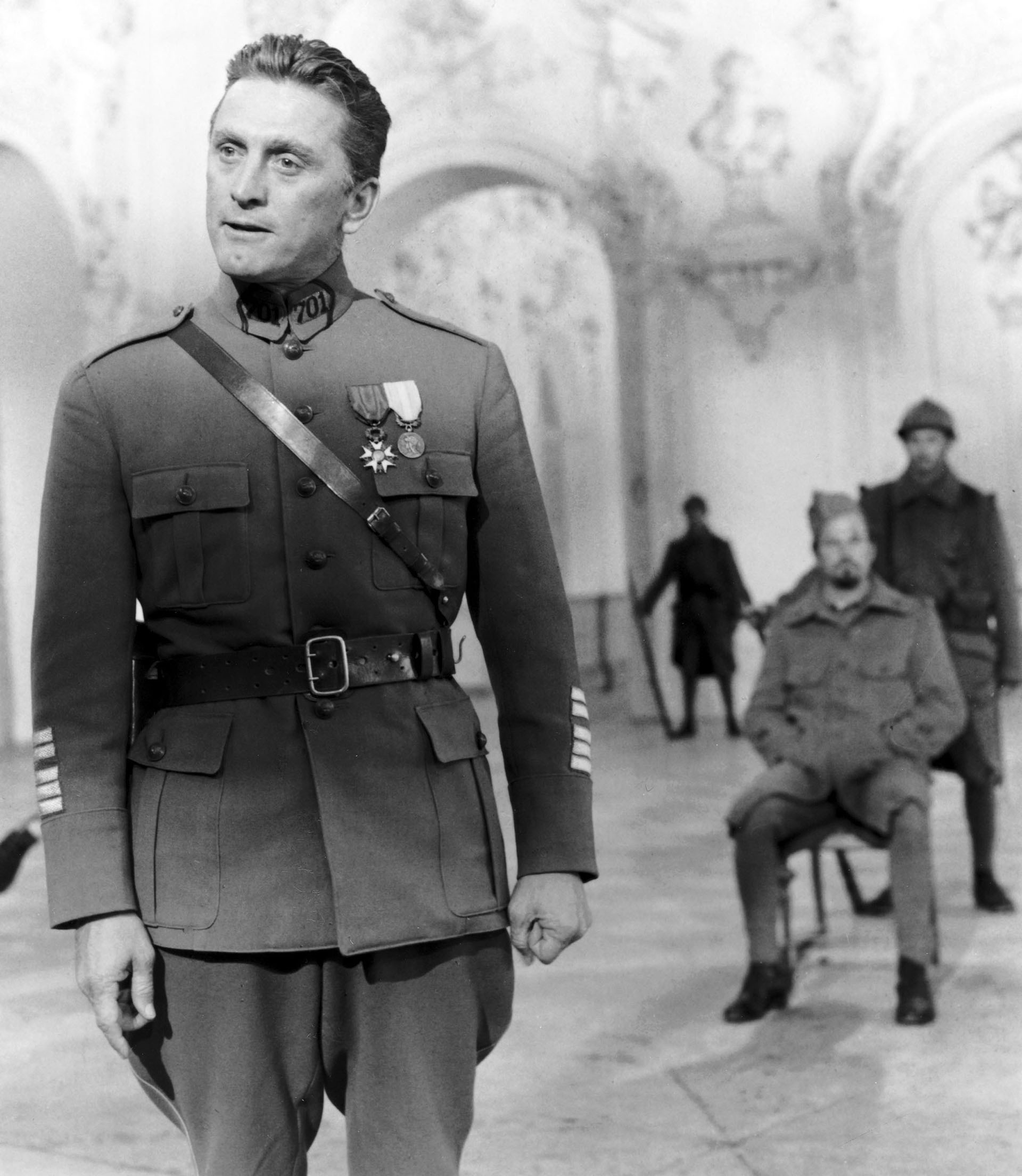Kirk Douglas en una escena de