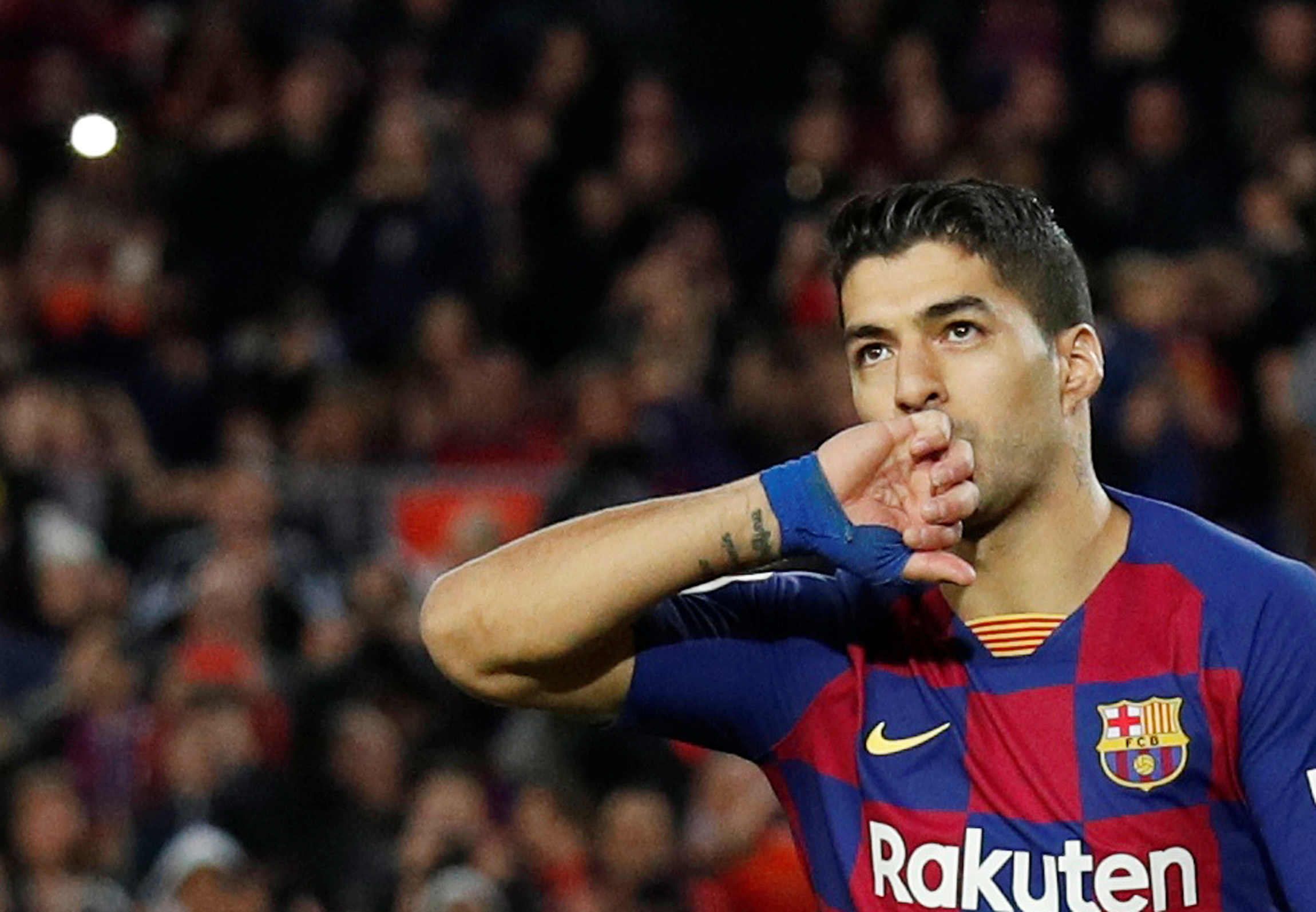 Luis Suárez está realizando la cuarentena en España (Reuters)