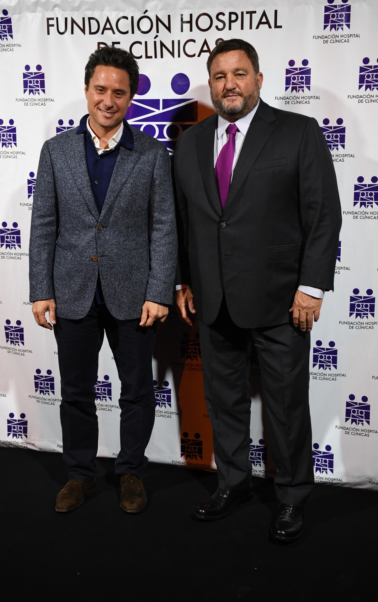 Gabriel Sánchez Zinny, director general de Cultura y Educación de la provincia de Buenos Aires, y Alejandro Macfarlane