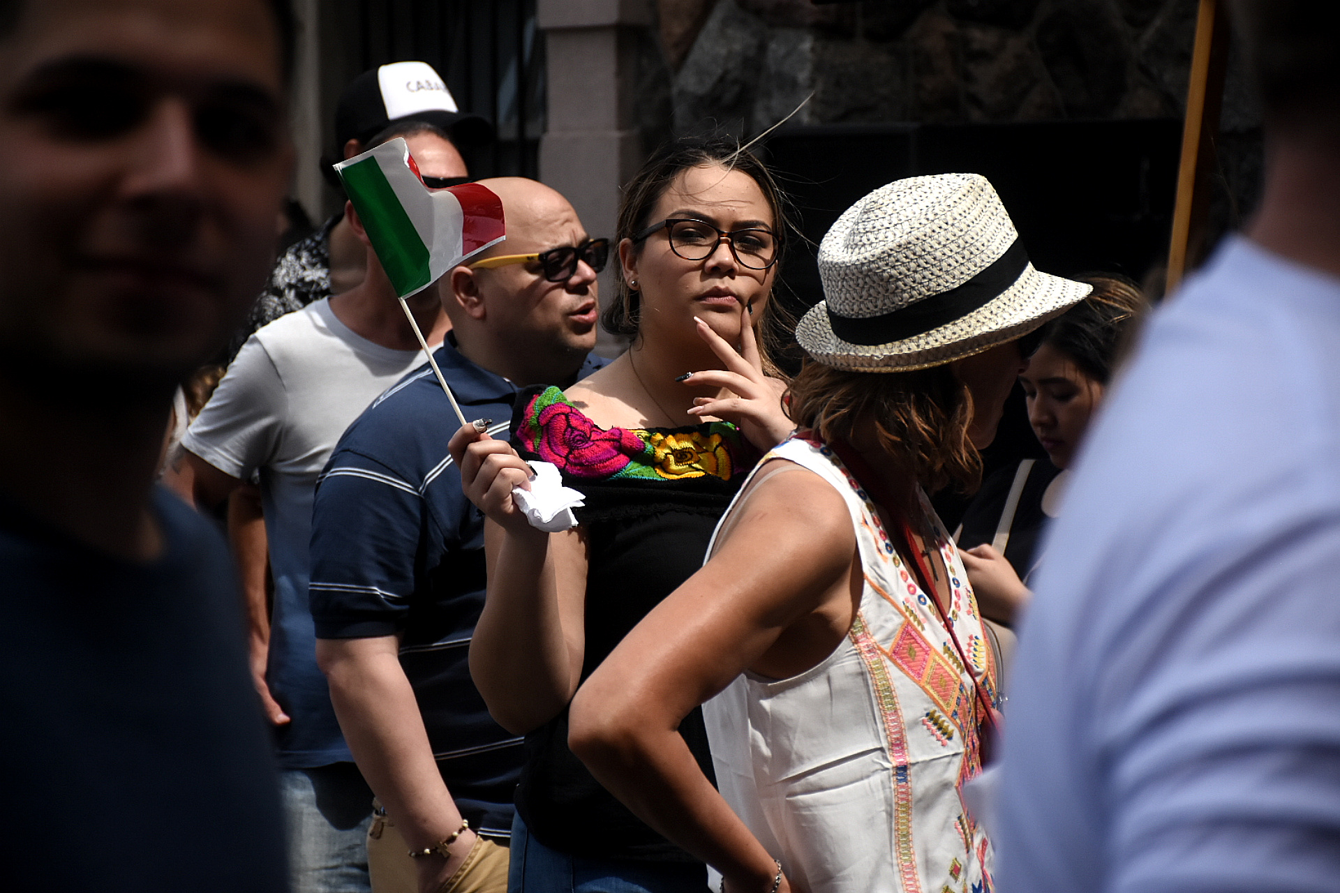 La Usina del Arte se visitó tricolor para festejar las raíces de la cocina italiana durante toda la jornada del domingo