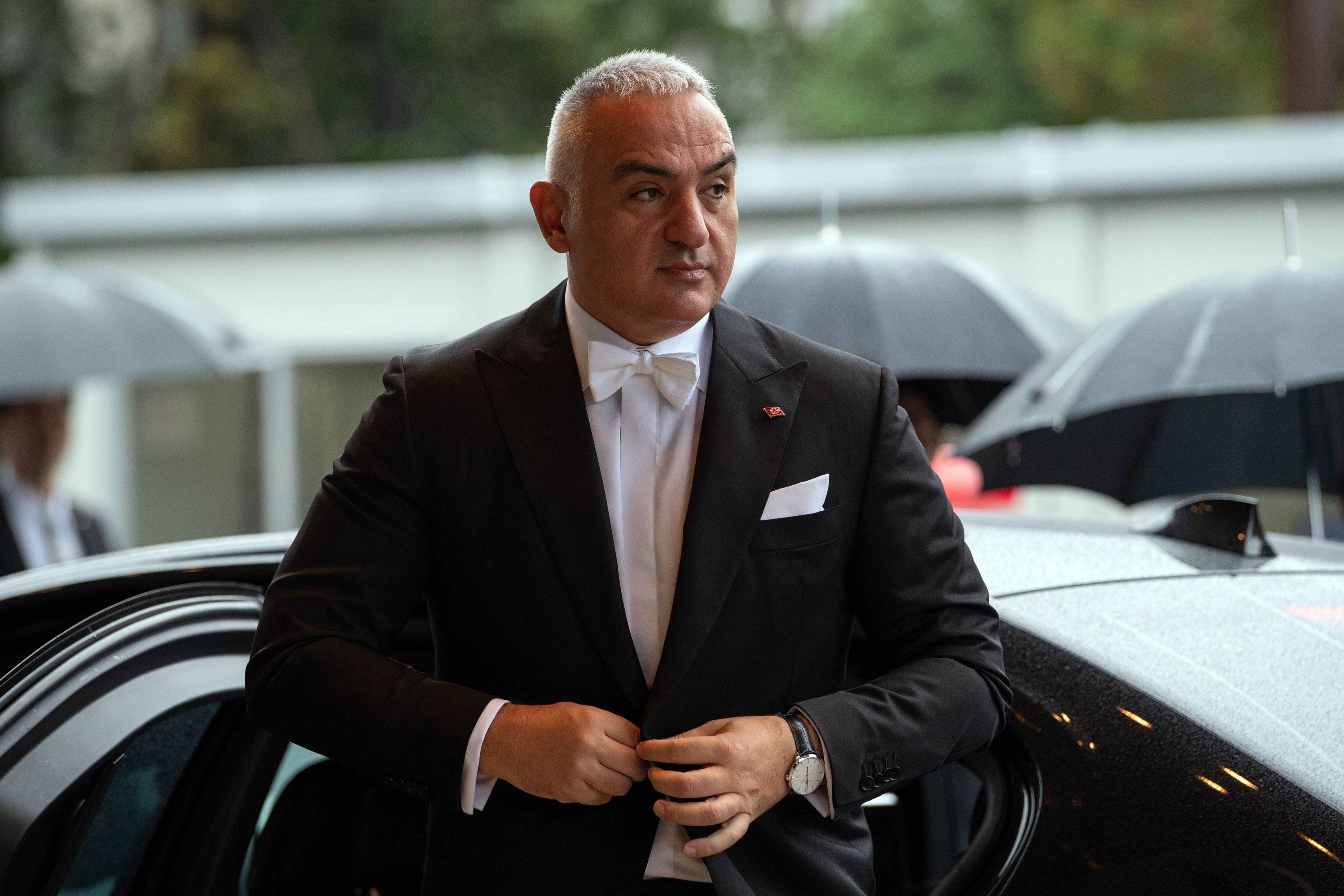 El ministro de Cultura y Turismo de Turquía, Mehmet Nuri Ersoy (AFP)