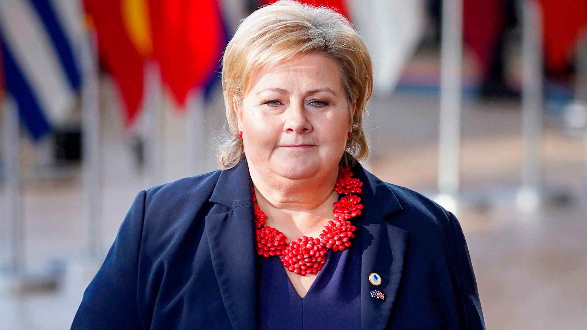Erna Solberg (Mandatory Credit: Photo by Isopix/Shutterstock)