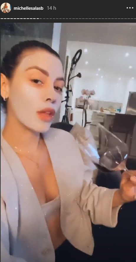 Así disfruta de sus días de cuarentena Michelle Salas (Foto: Instagram)