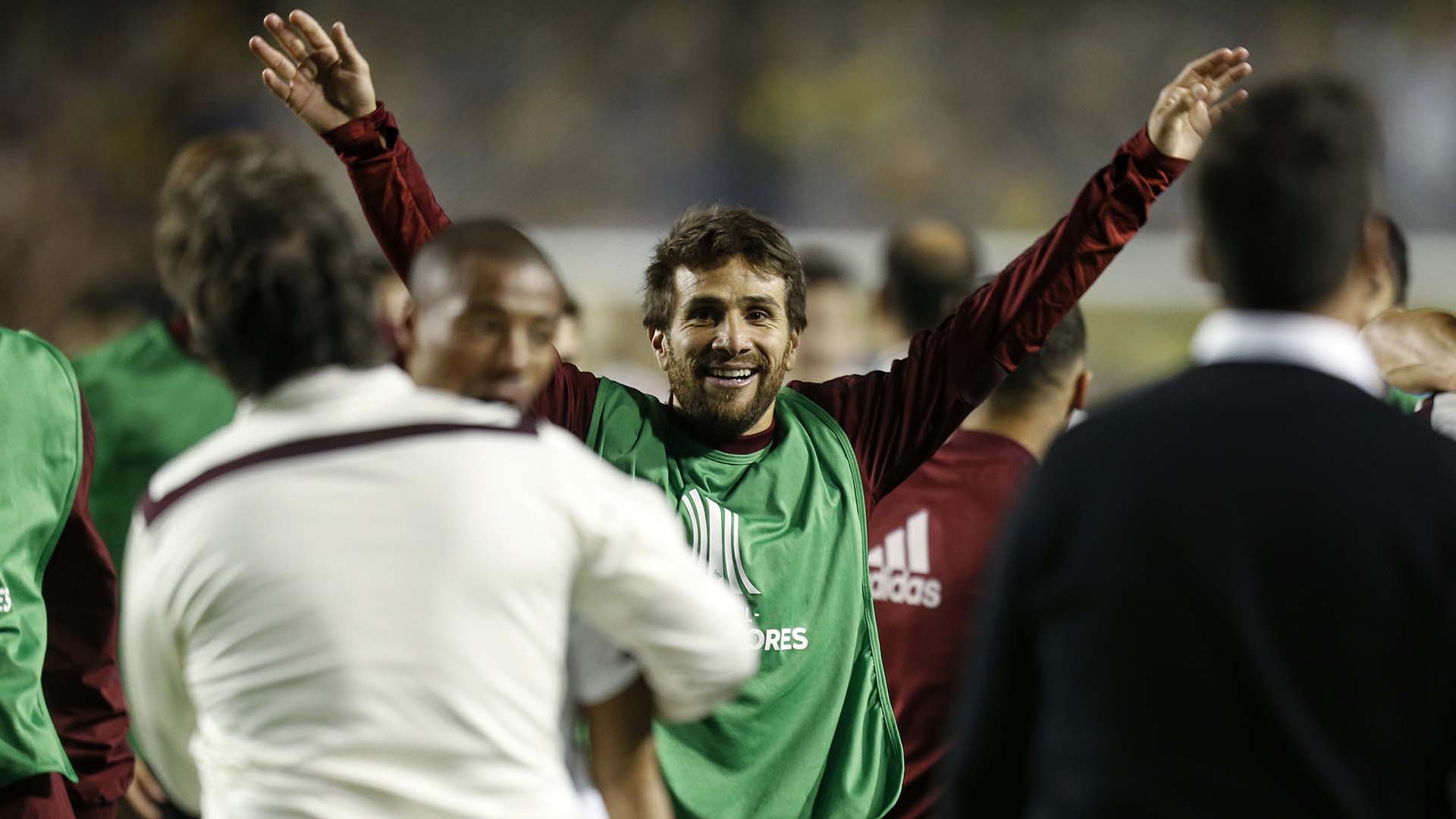 Leo Ponzio, sin jugar, es clave en el vestuario