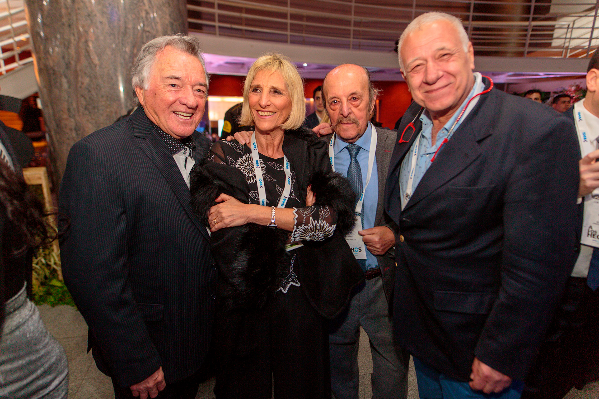 Luis Barrionuevo, Liliana Franco, Julio Bárbaro y Carlos Campolongo