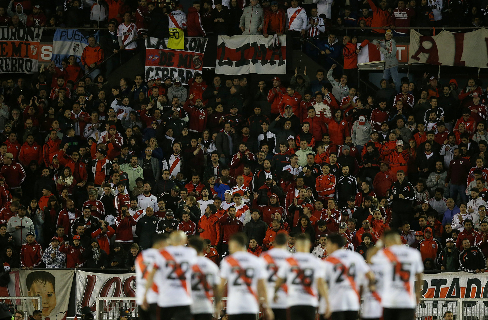 El primer tiempo terminó con el 1 a 0 en el marcador