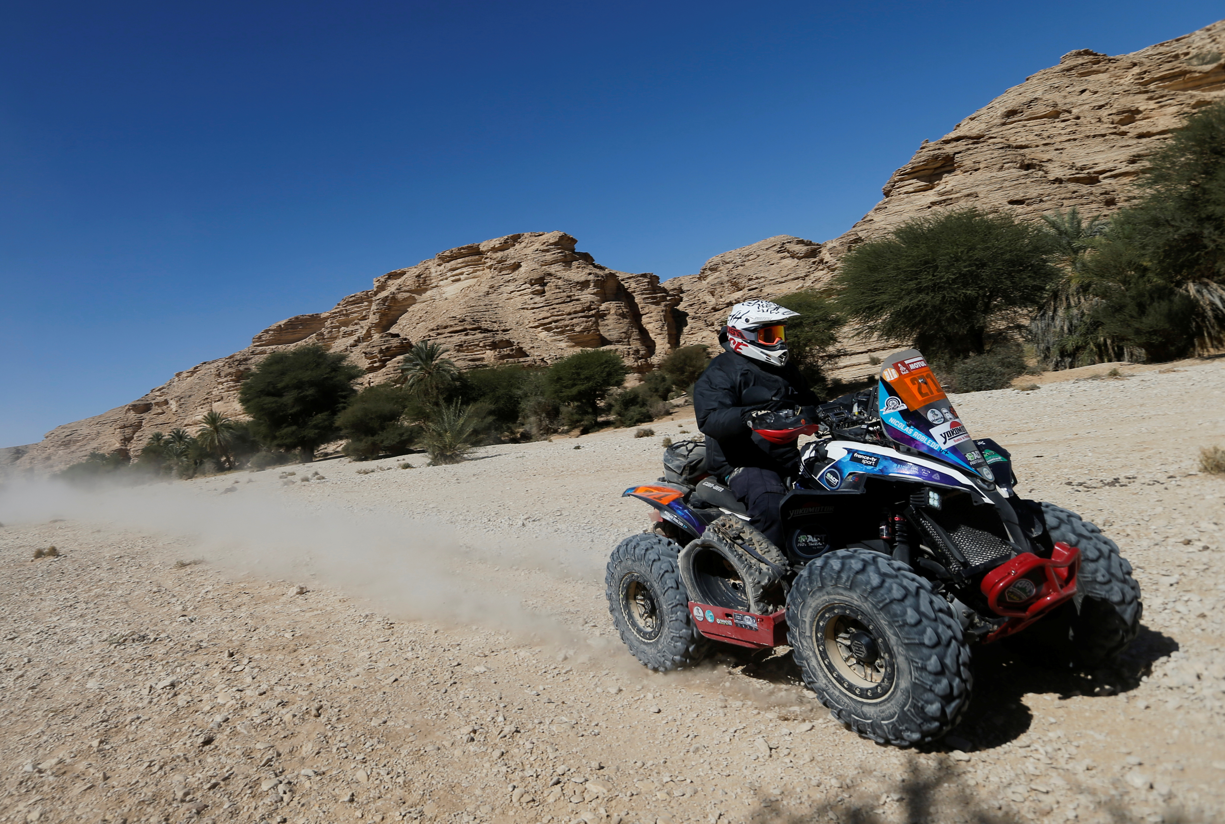 En quads, el chileno Ignacio Casale logró su cuarta etapa ganada en esta edición del rally y tiene casi en su mano su tercer título tras los conseguidos en 2014 y 2018