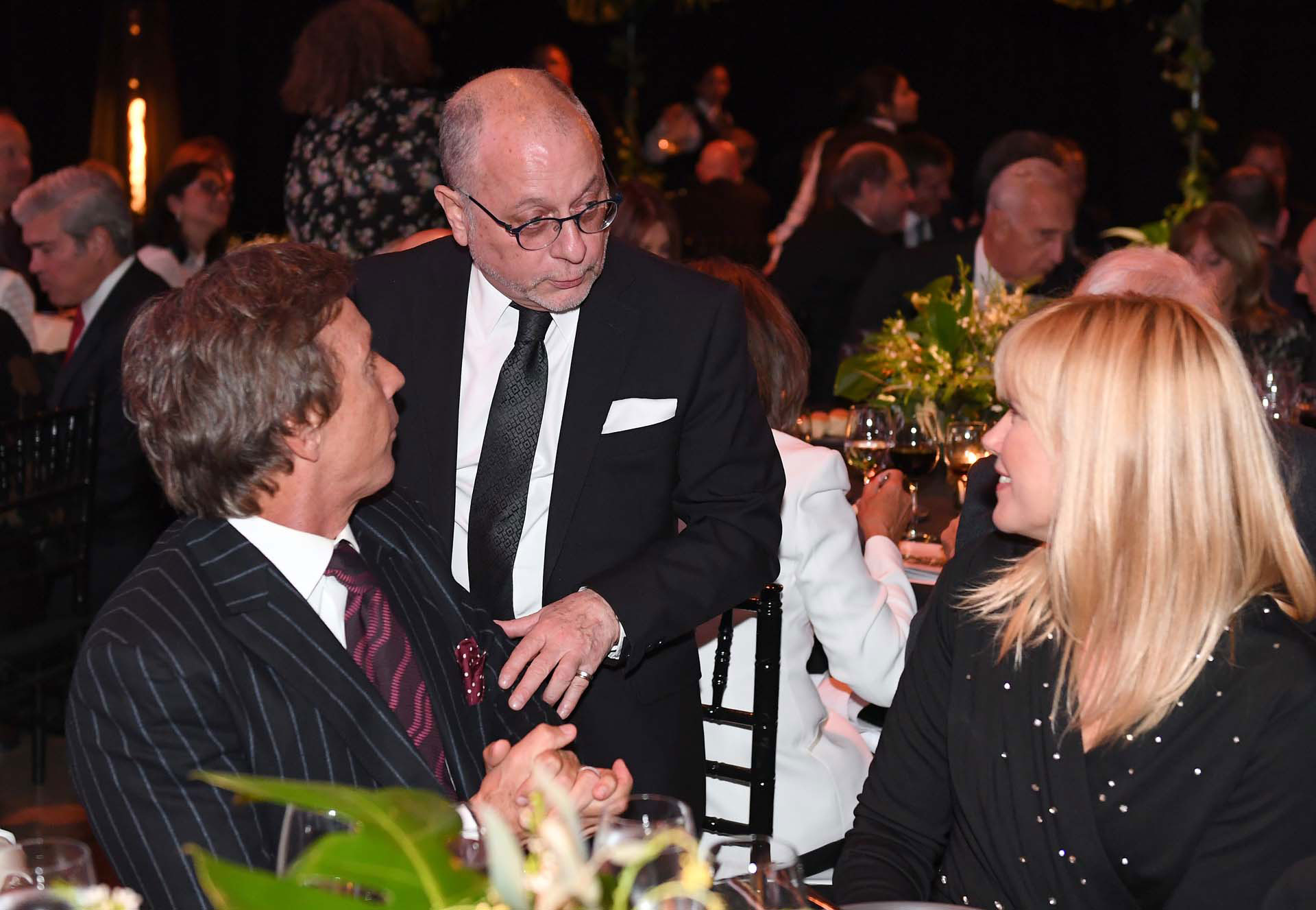 El canciller Jorge Faurie junto a Valeria Mazza y Alejandro Gravier