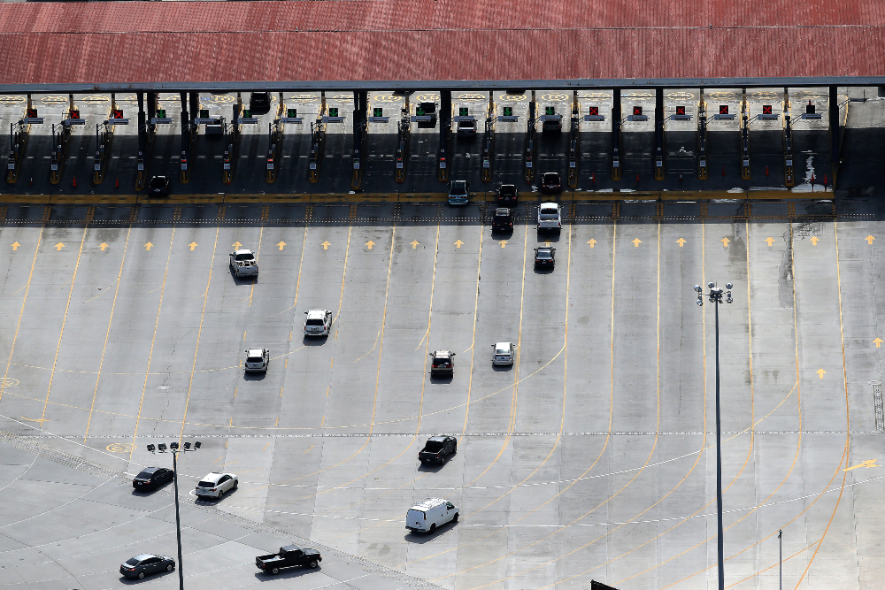 Frontera EU San Diego (Foto: AFP)