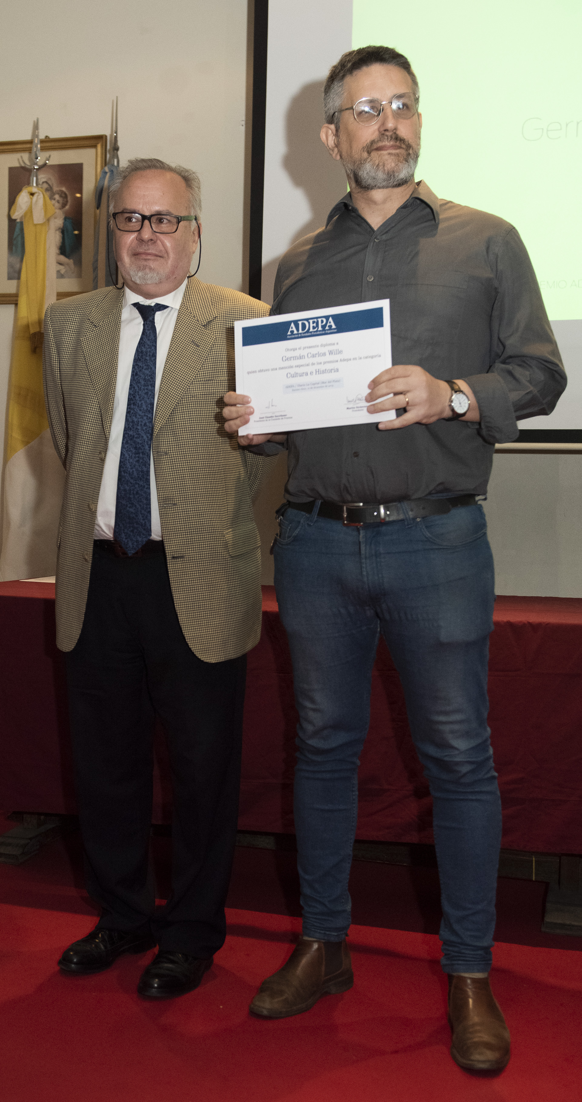 Mención Especial para Germán Carlos Wille de La Nación en la Categoría Cultura e Historia