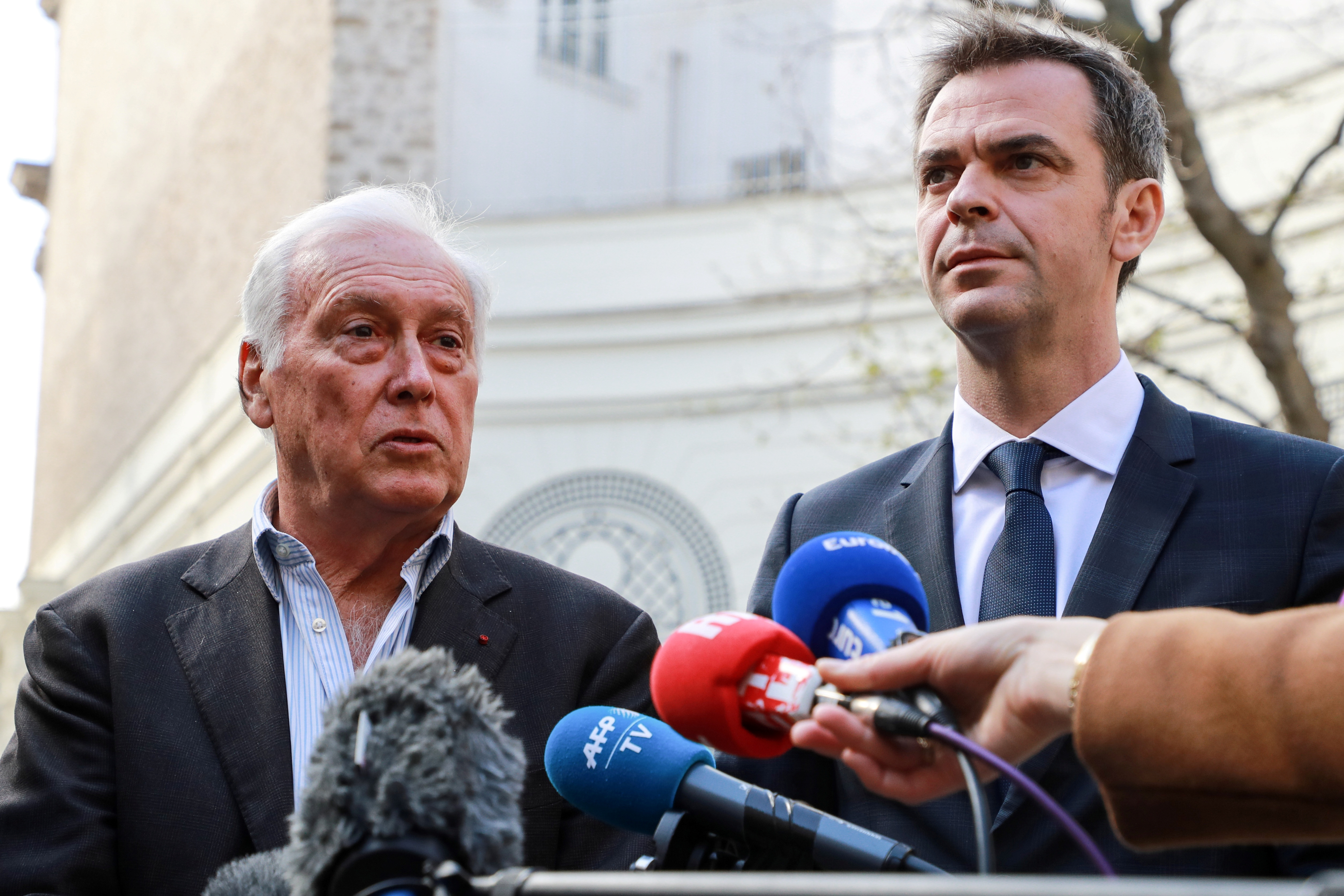 El profesor Jean-François Delfraissy, que dirige el consejo científico que asesora al Gobierno francés sobre la epidemia. Foto: Ludovic Marin/Pool via REUTERS