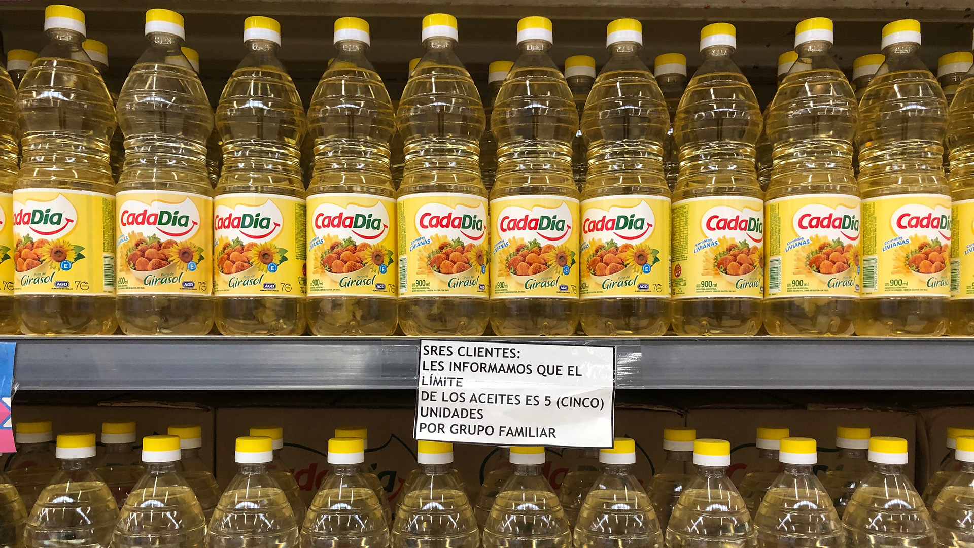 El proyecto establece que cada empresa no podrá tener más de 30% del espacio en góndola de cada categoría de producto