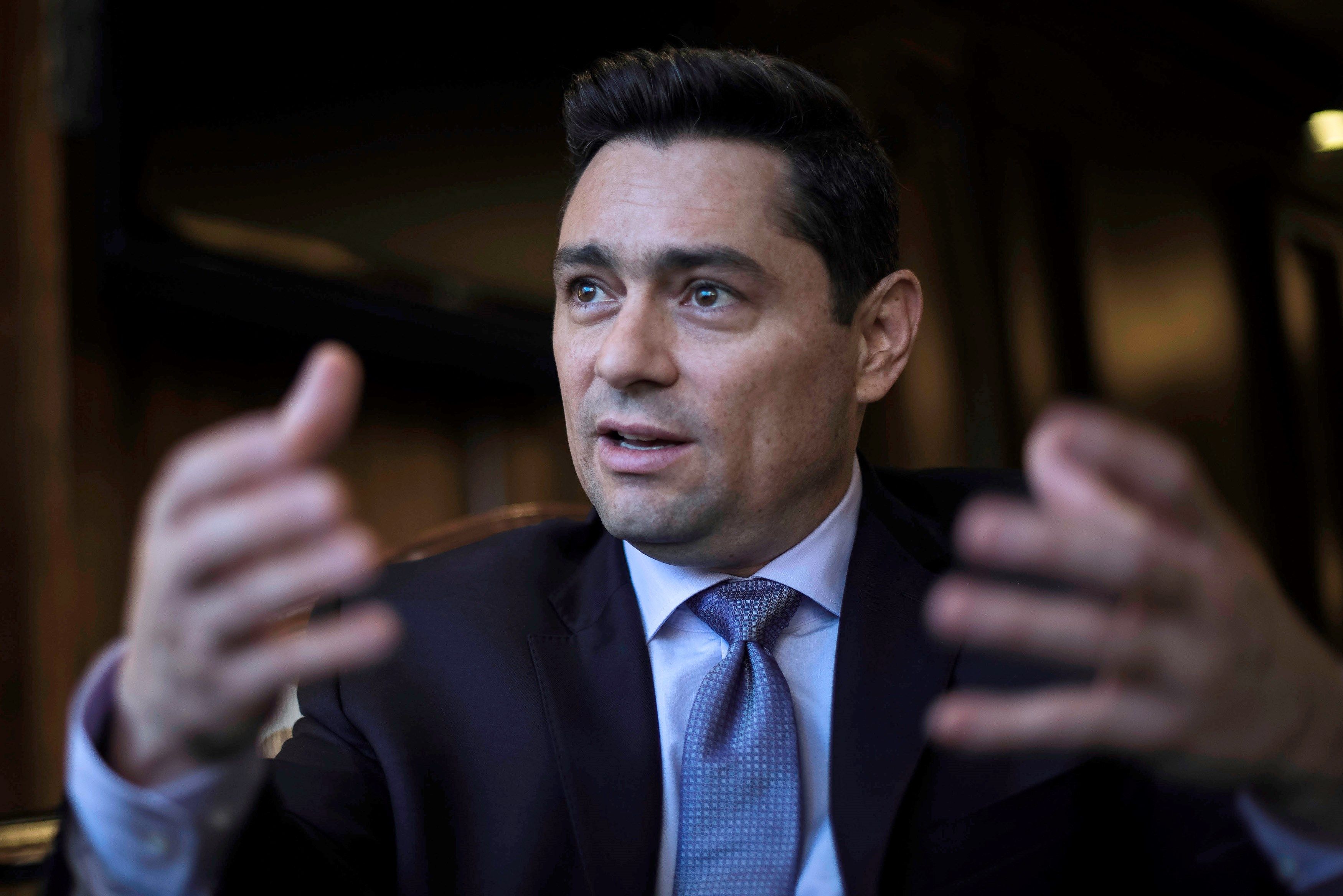 Carlos Vecchio es el encargado de negocios de Venezuela nombrado por Juan Guaidó, presidente interino del país (EFE)