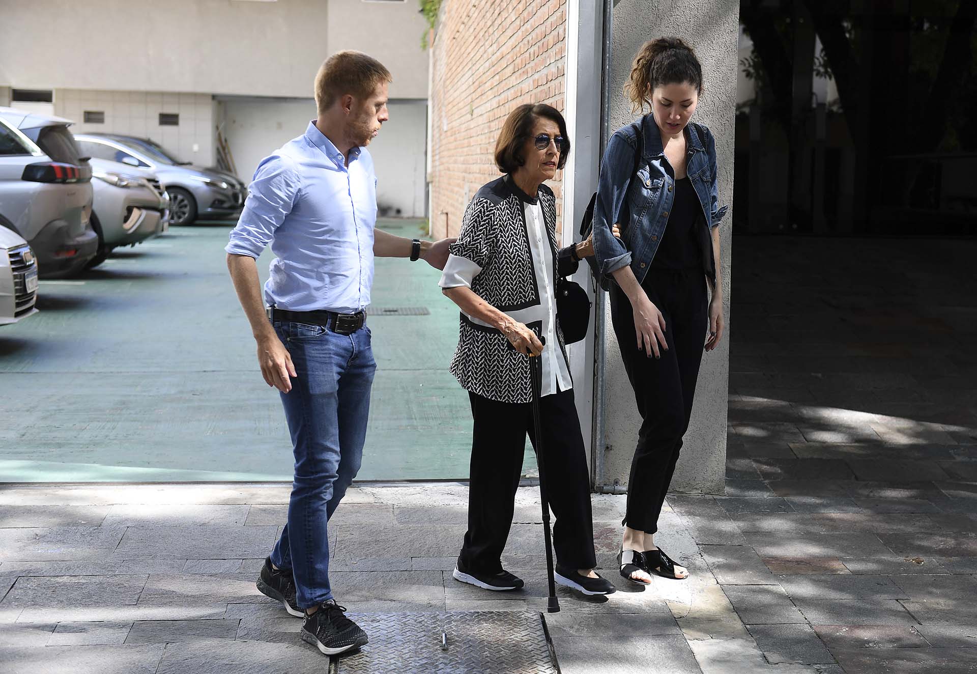 Margarita, la segunda esposa de Saravia, con quien tuvo a su sexto hijo