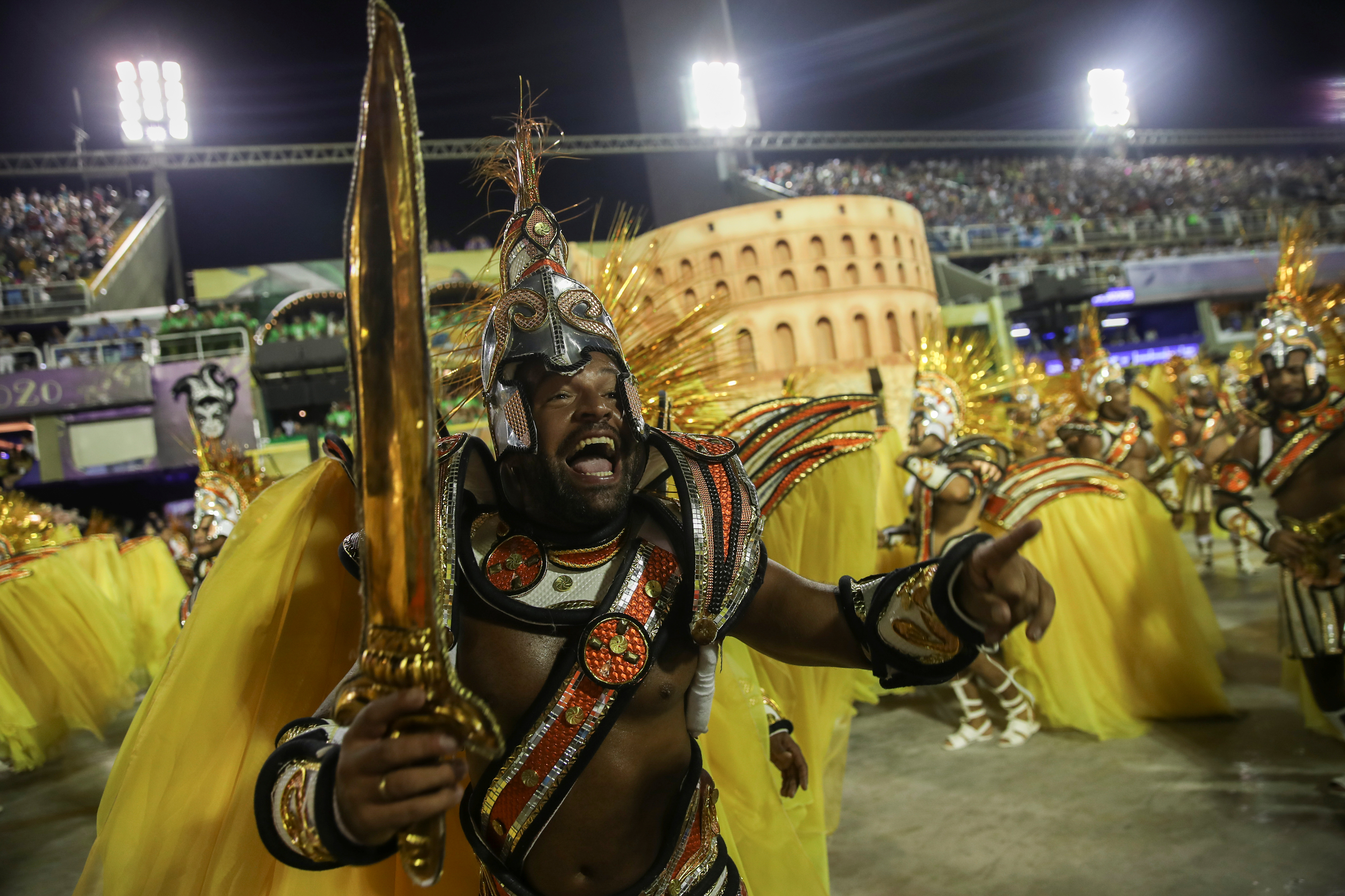 Unidos da Tijuca samba school REUTERS/Ricardo Moraes