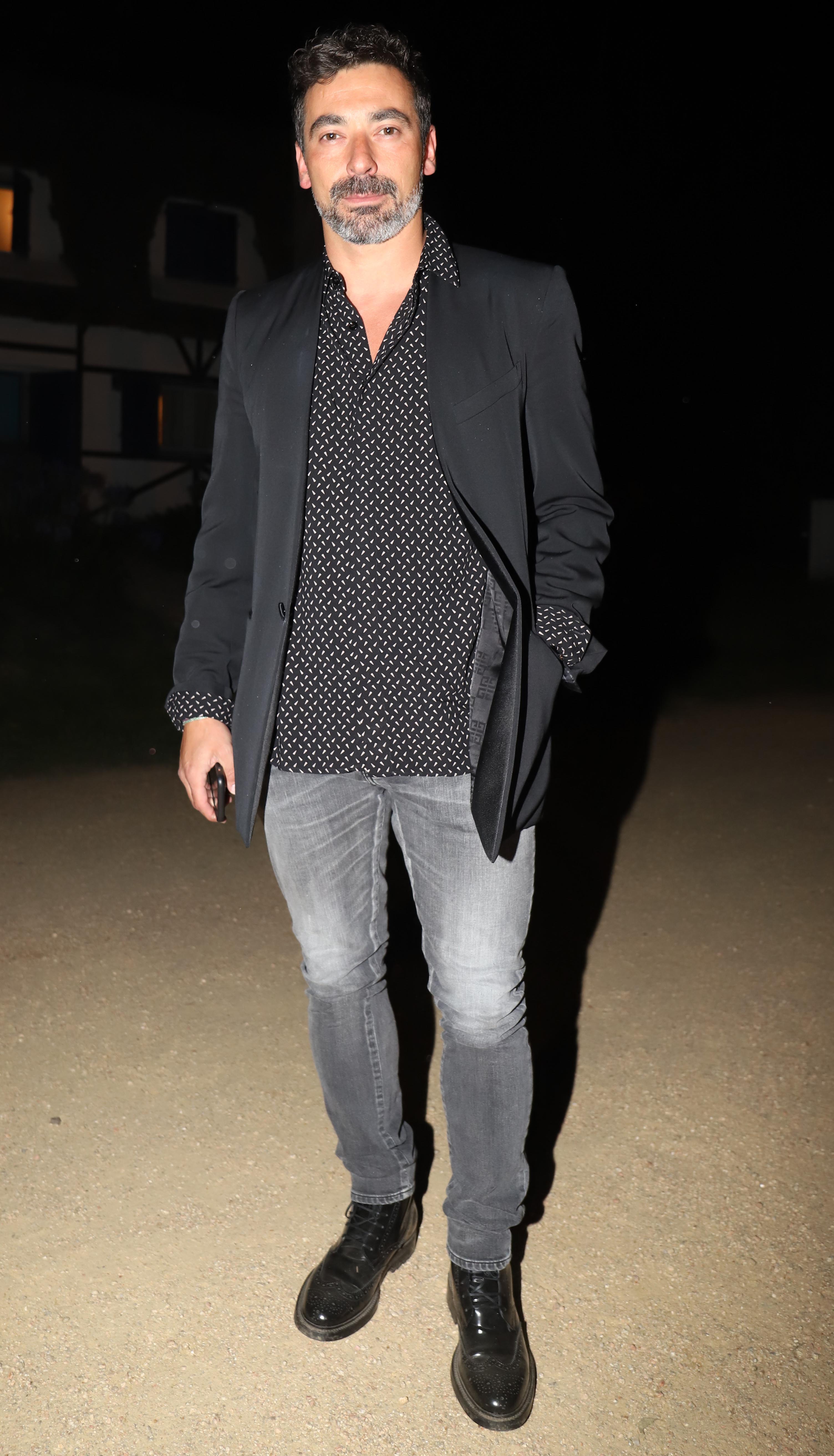 Ezequiel "Pocho" Lavezzi y su estilo casual para una fiesta esteña