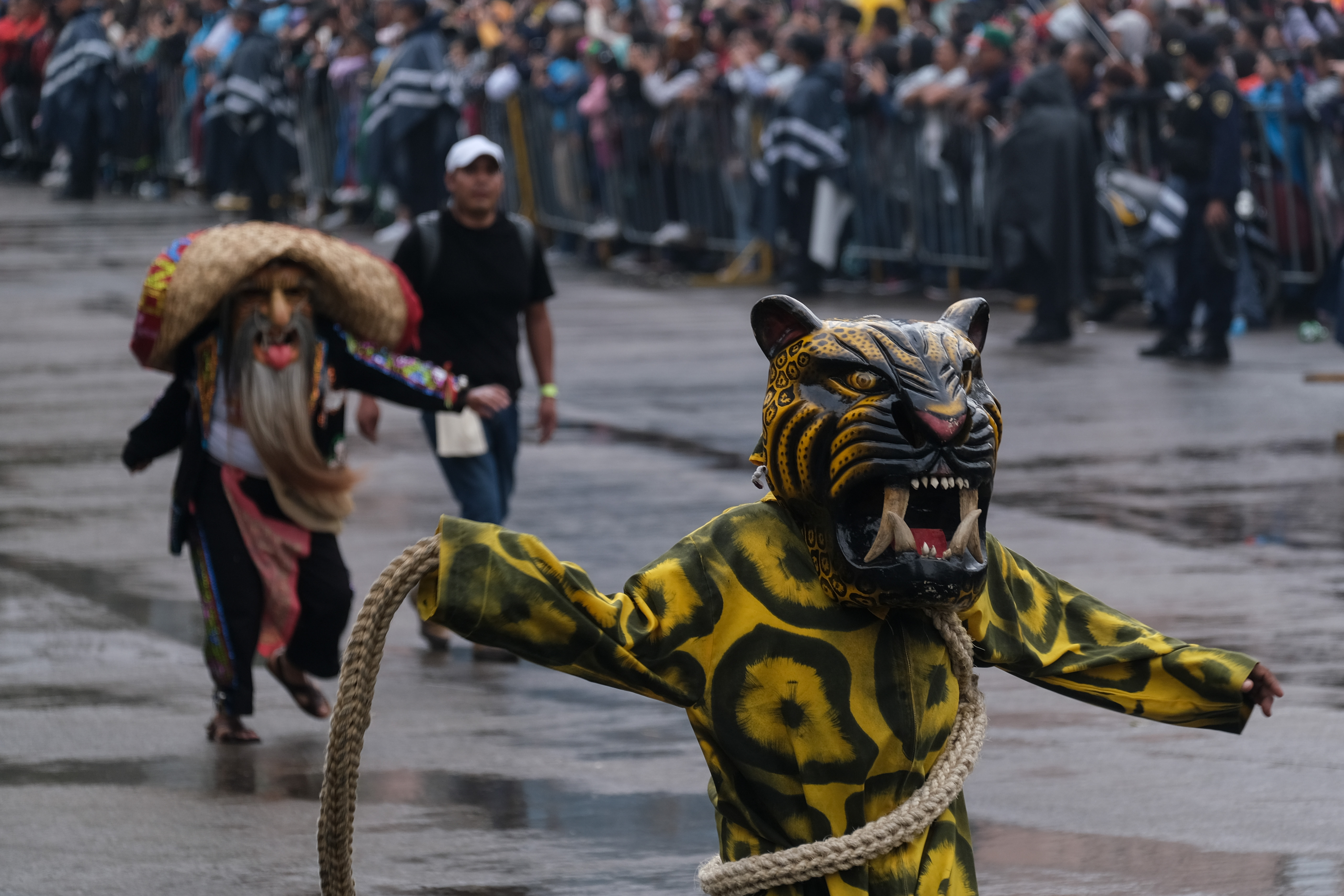 El Megadesfile finalizó en el Zócalo (Foto: Graciela López /Cuartoscuro)