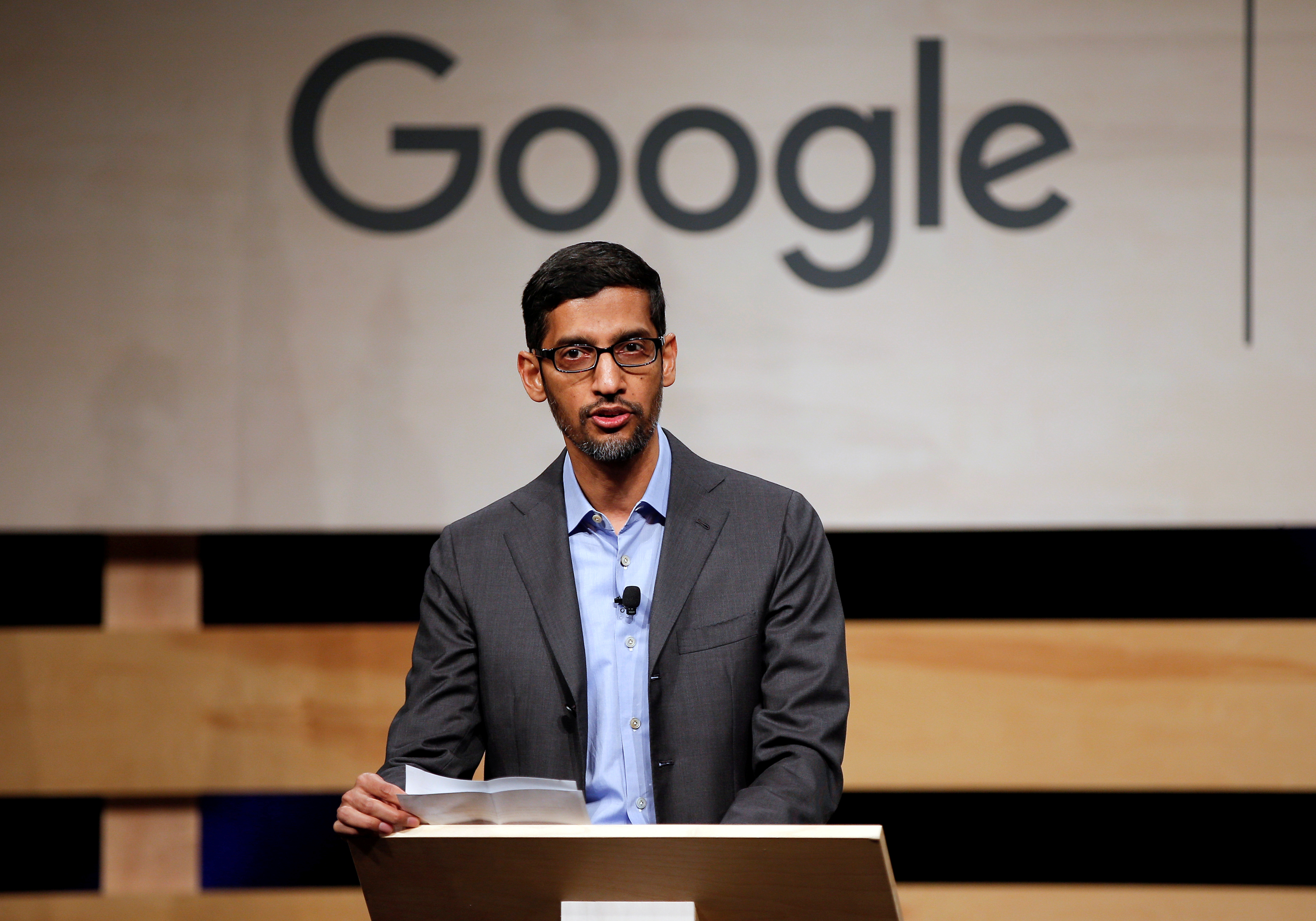 El CEO de Google, Sundar Pichai (REUTERS/Brandon Wade/File Photo)