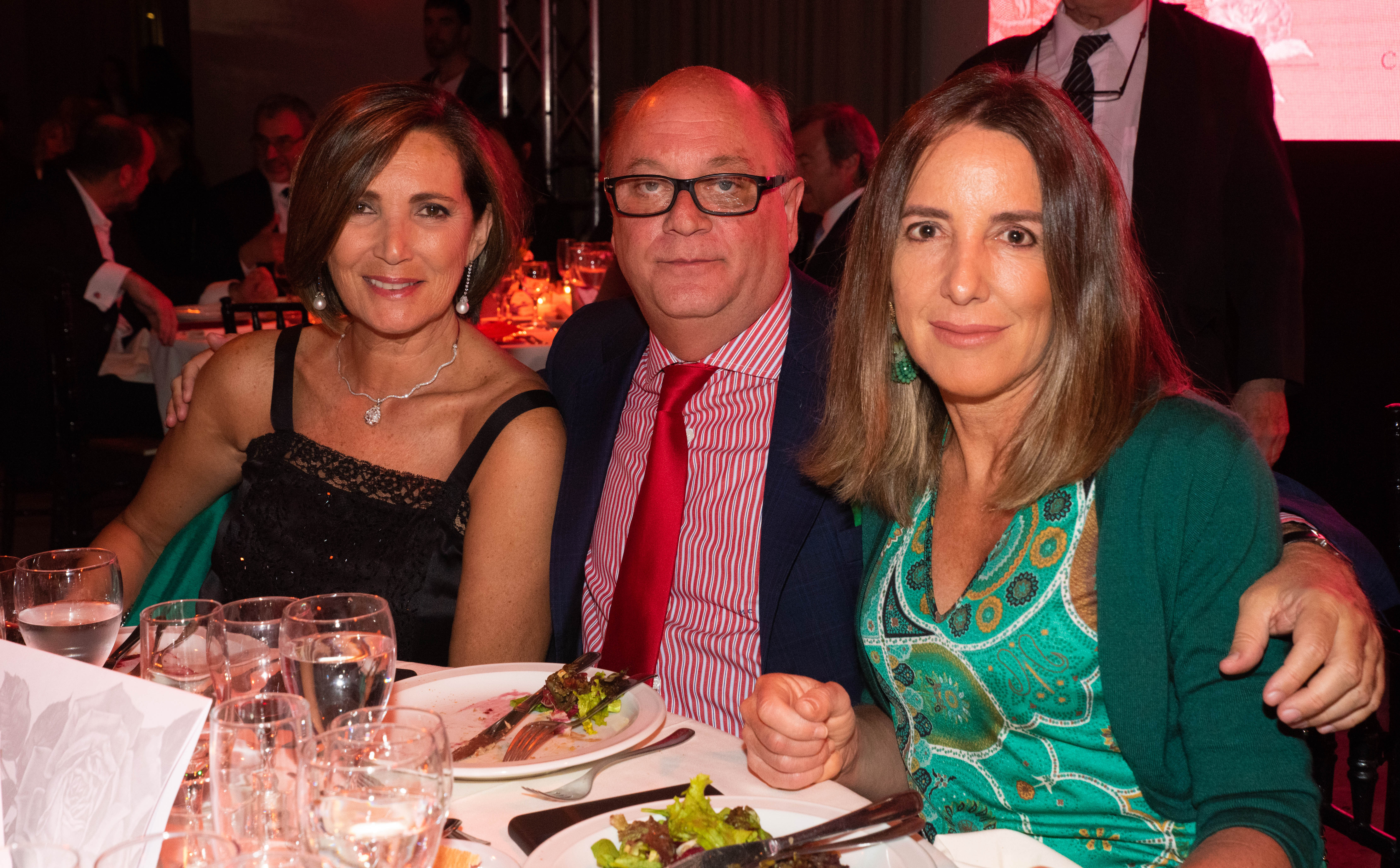 Dora Sánchez, Martín Cabrales y Verónica Zoani de Nutting