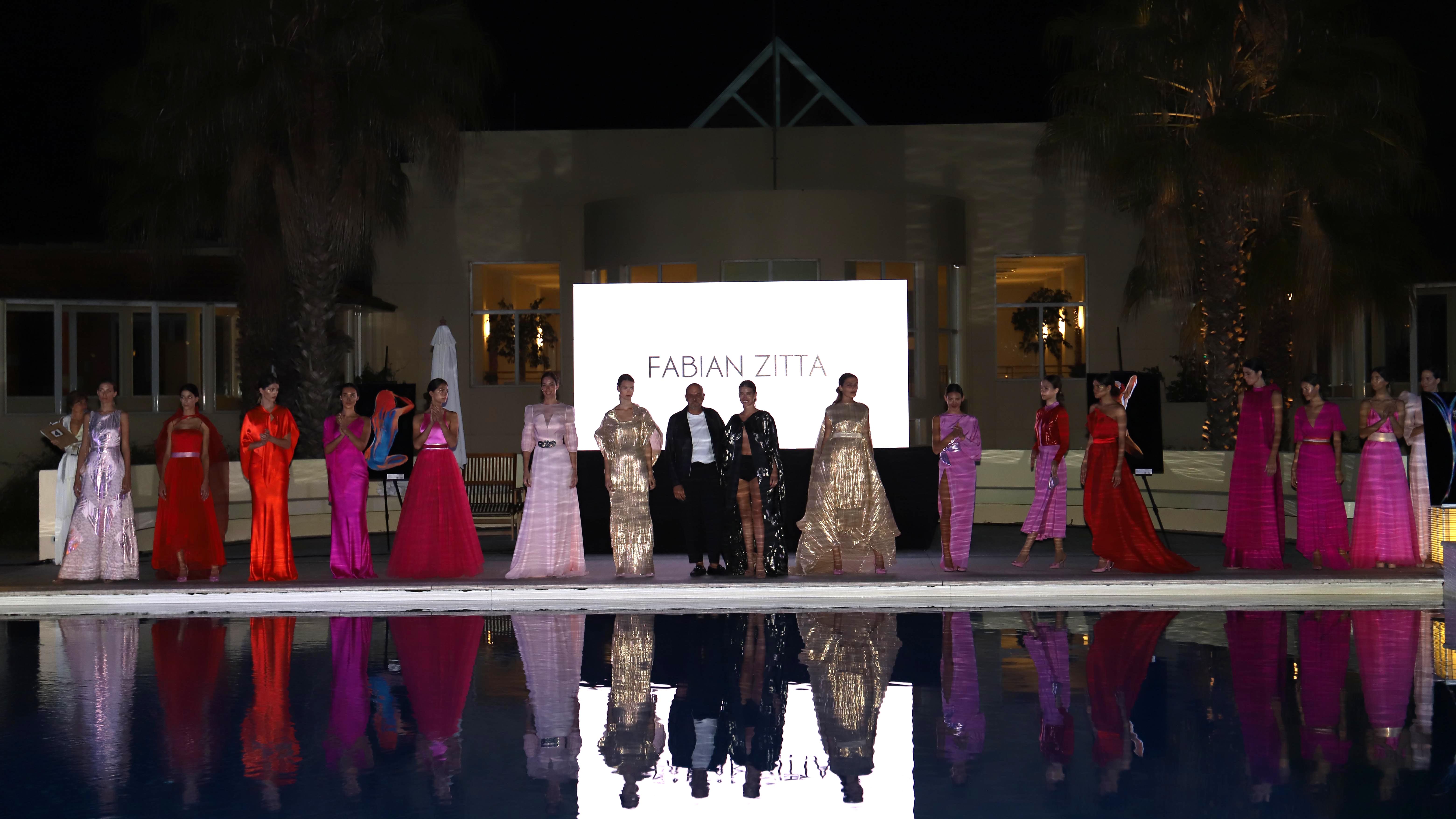 El gran final del desfile estuvo a cargo del diseñador Fabián Zitta