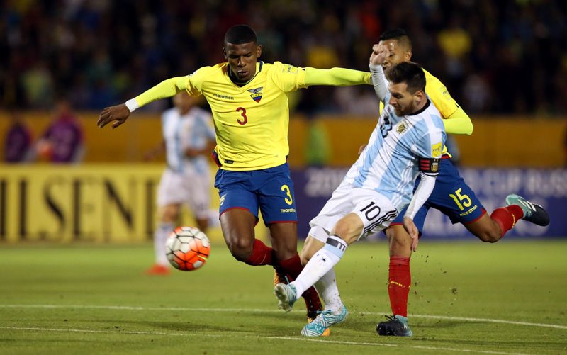 Argentina iba a debutar frente a Ecuador en la cancha de Boca (REUTERS/Henry Romero)
