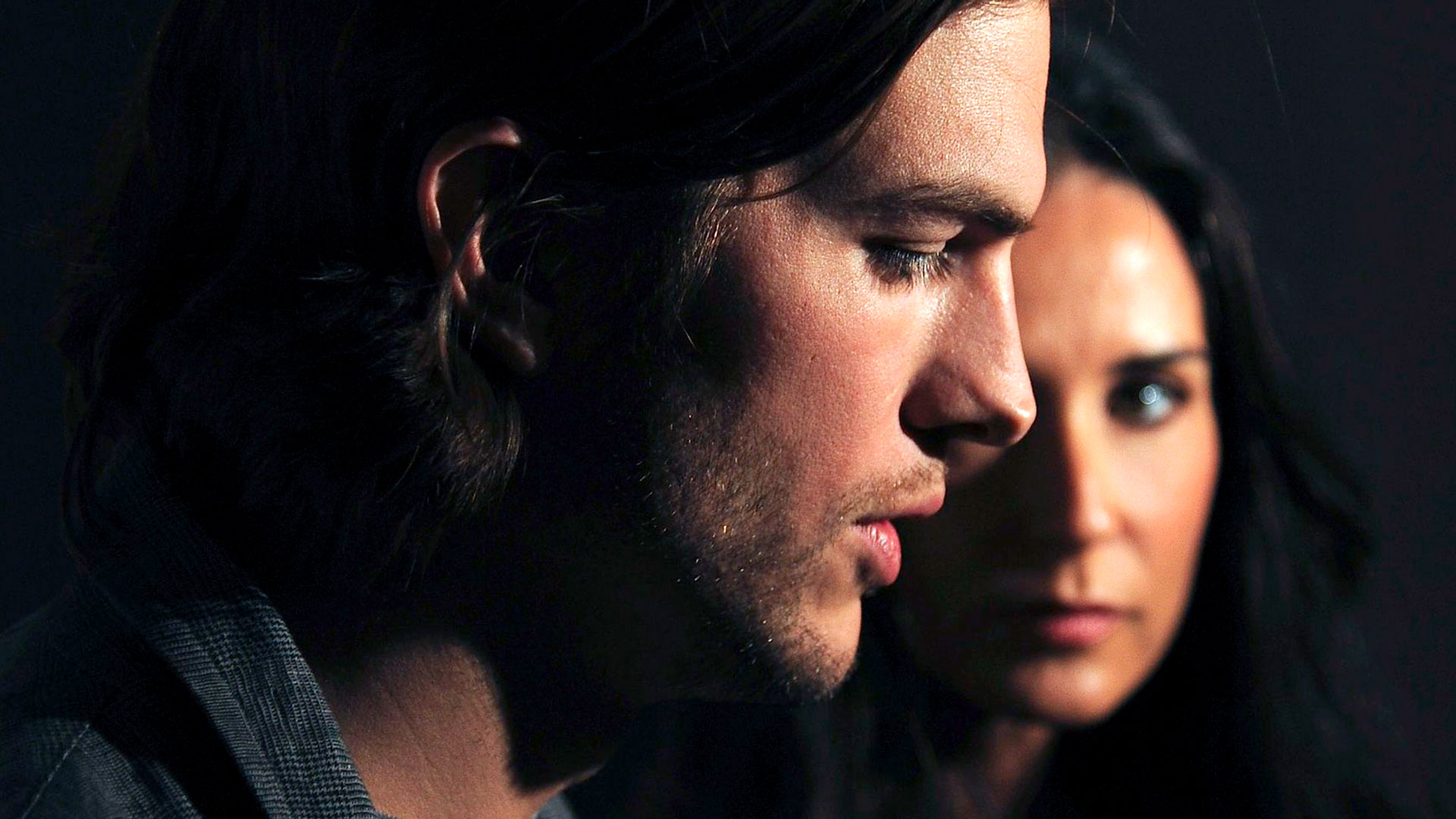 Ashton Kutcher y Demi Moore (Shutterstock)