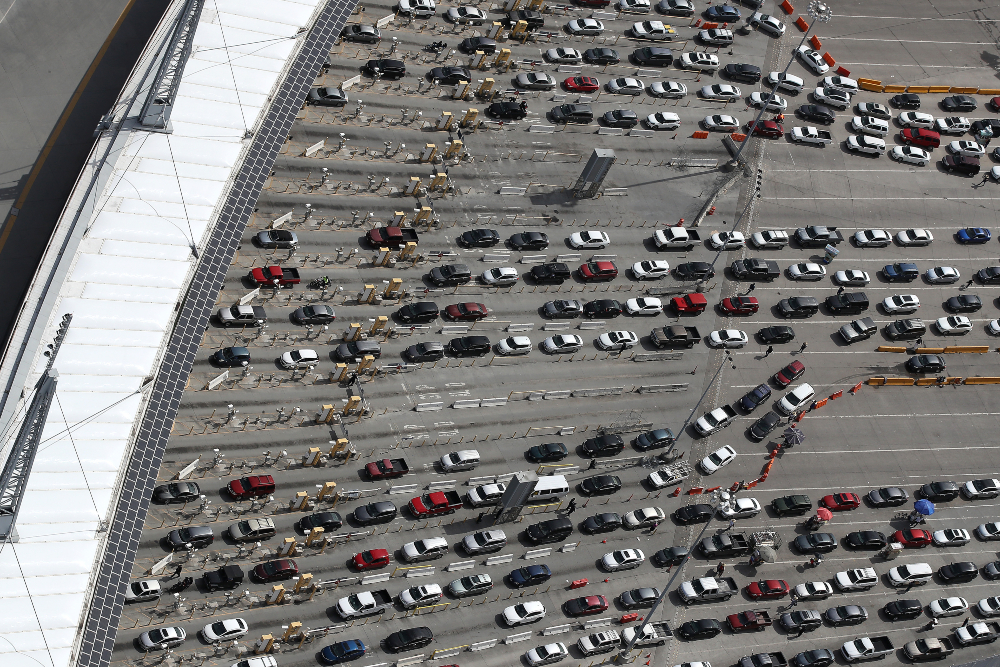 Frontera EU San Diego (Foto: AFP)