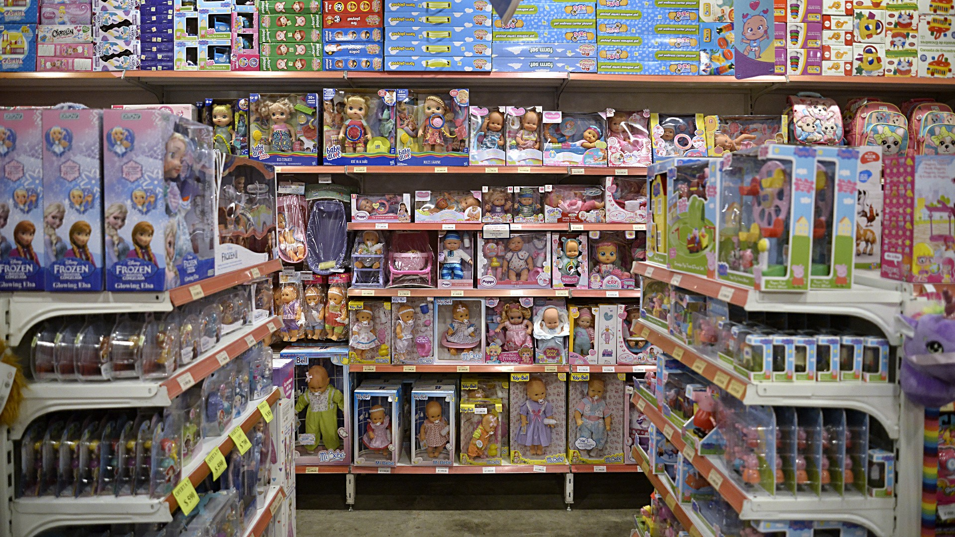 Se pudieron ver rebajas de hasta un 40% en distintos juguetes