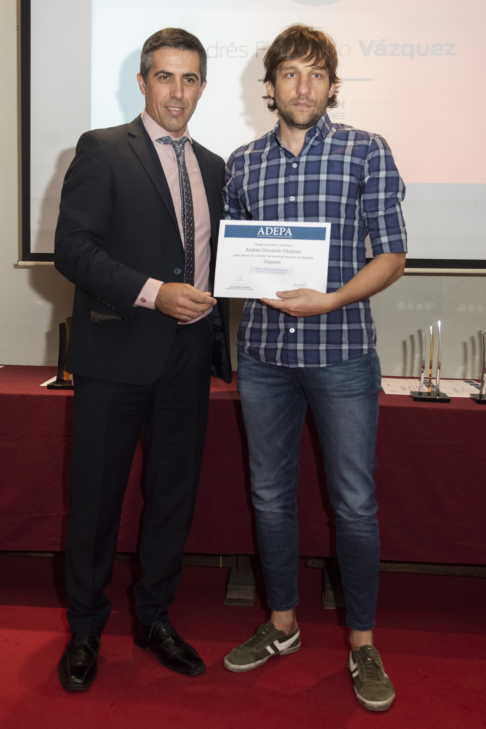 El 2º Premio en la categoría Deportes fue para Andrés Fernando Vázquez de La Nación, Buenos Aires
